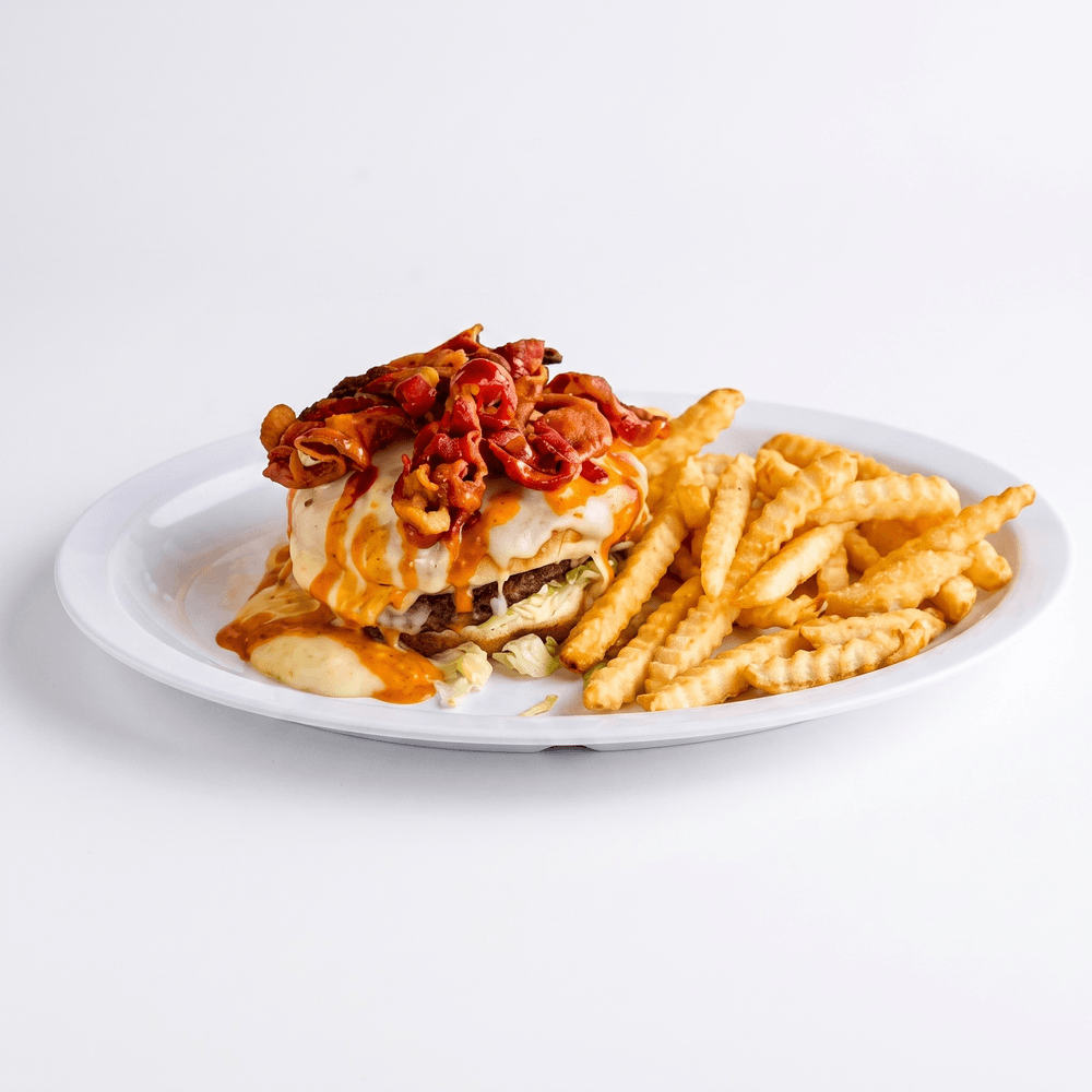 Menace-Burger and Fries
