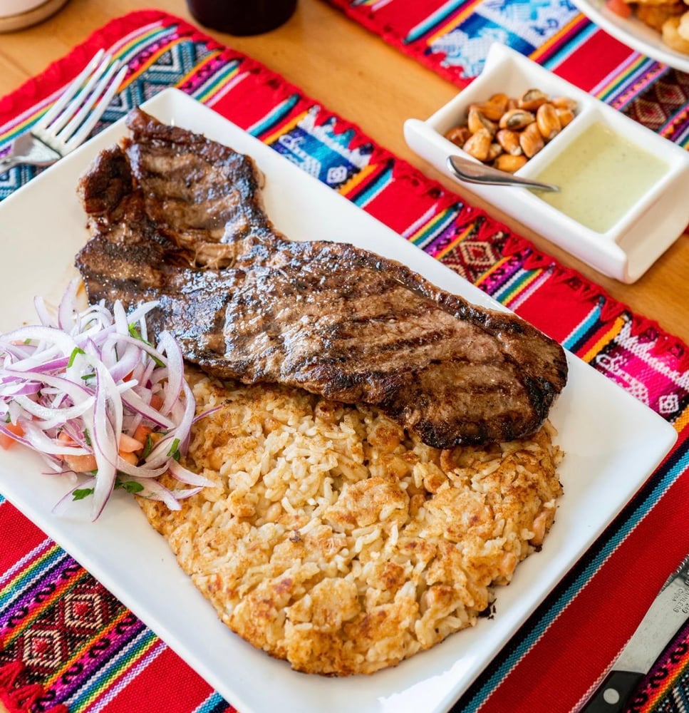 Tacu-Tacu Con Bistec
