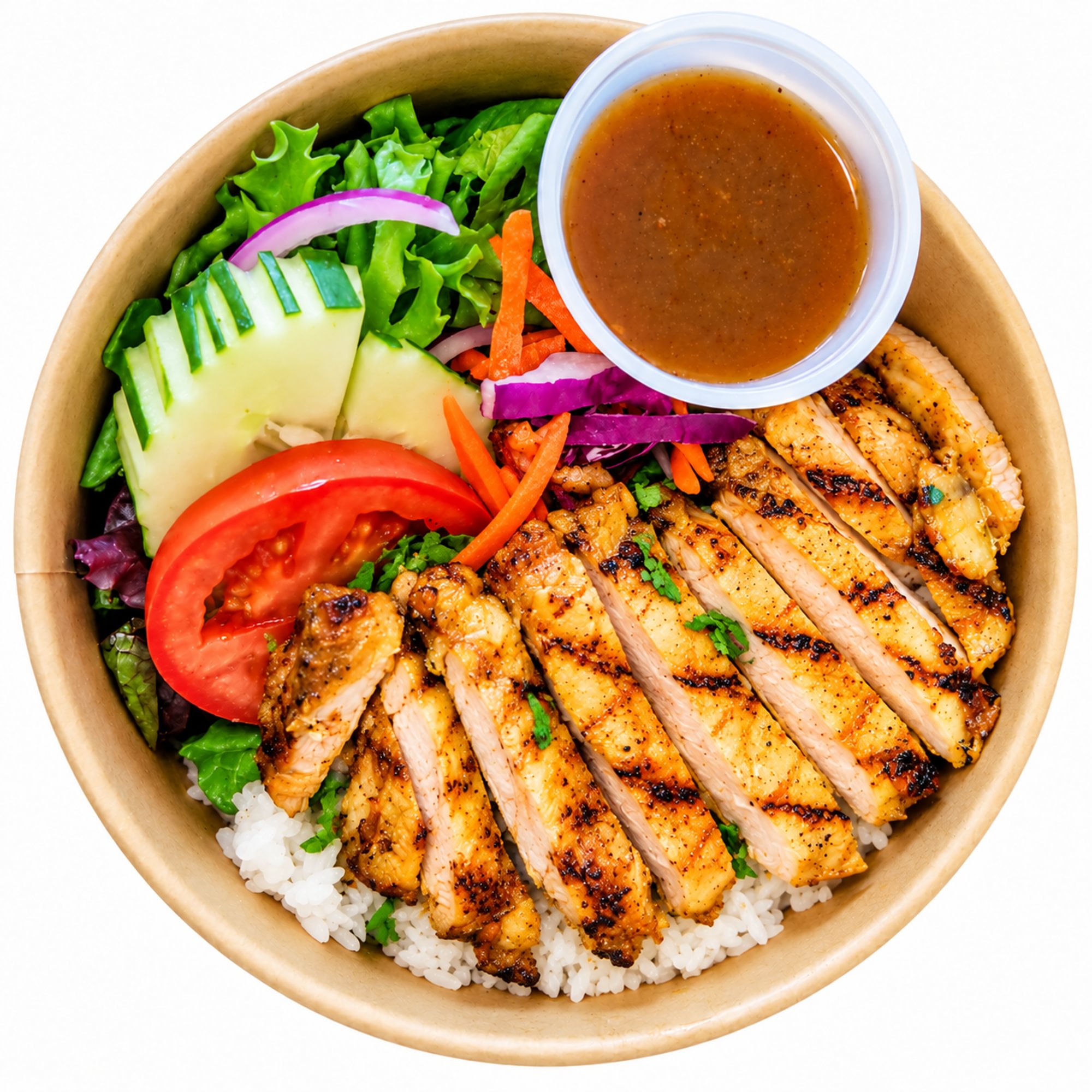 Thai Grilled Chicken over Rice