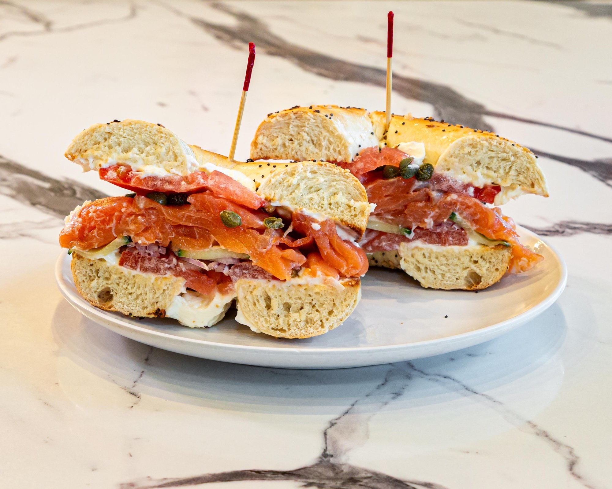 Smoked Salmon Sandwich