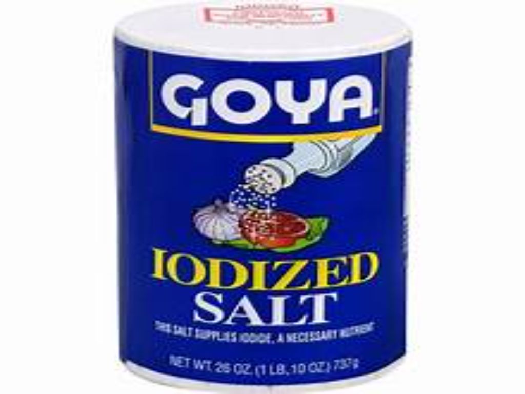 Goya Iodized Salt 1lb