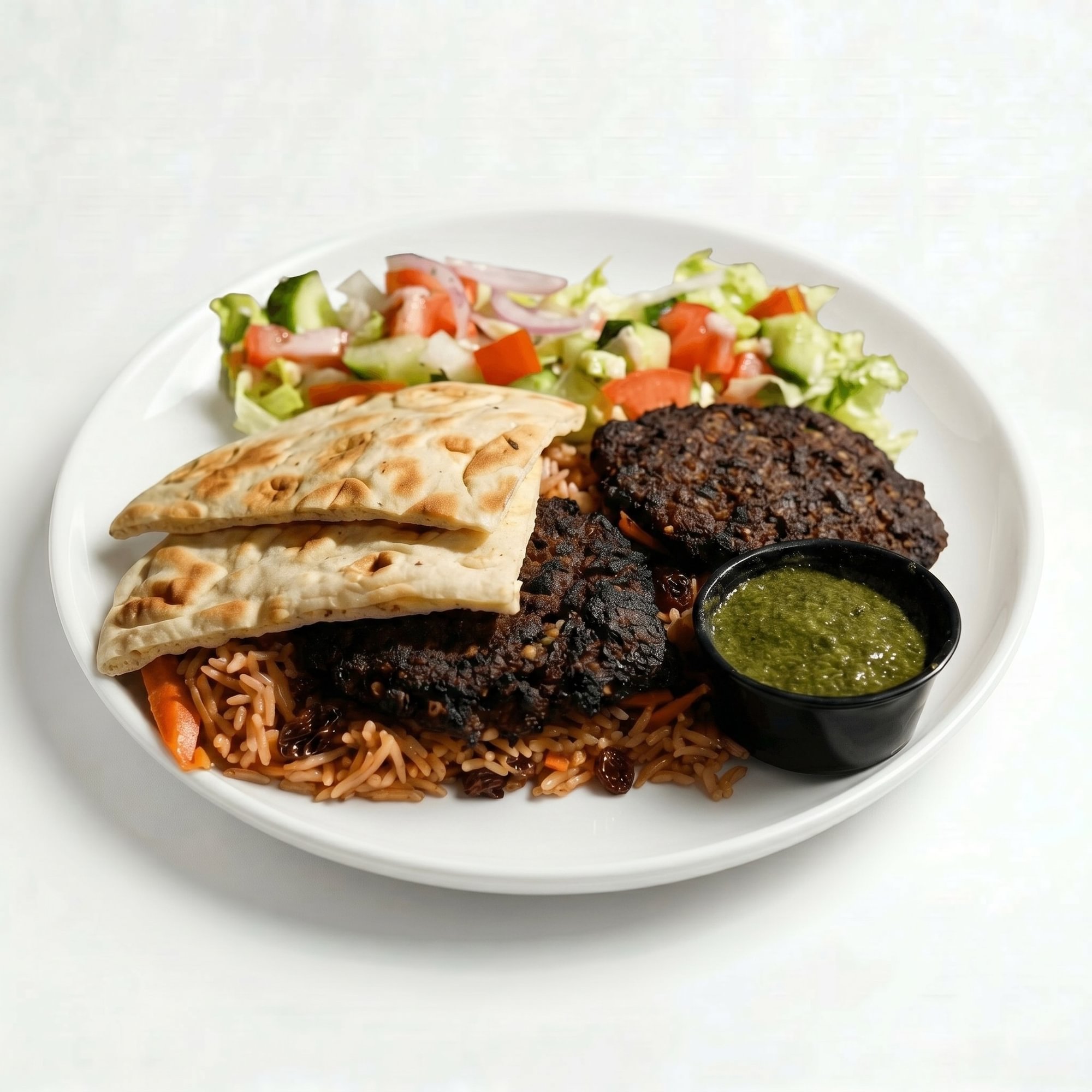 Chapli Kabob Plate