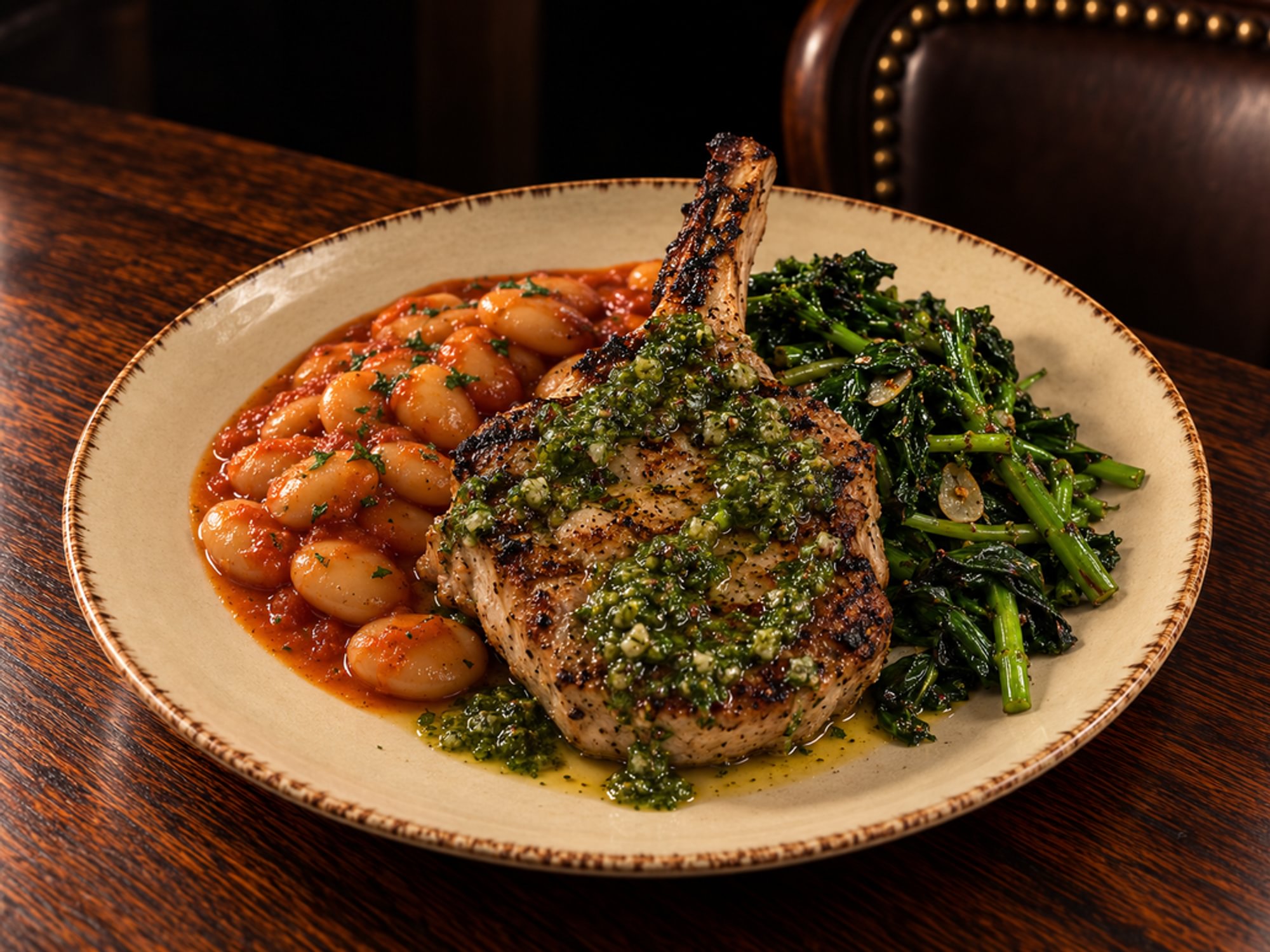 12oz Bone in Pork Chop