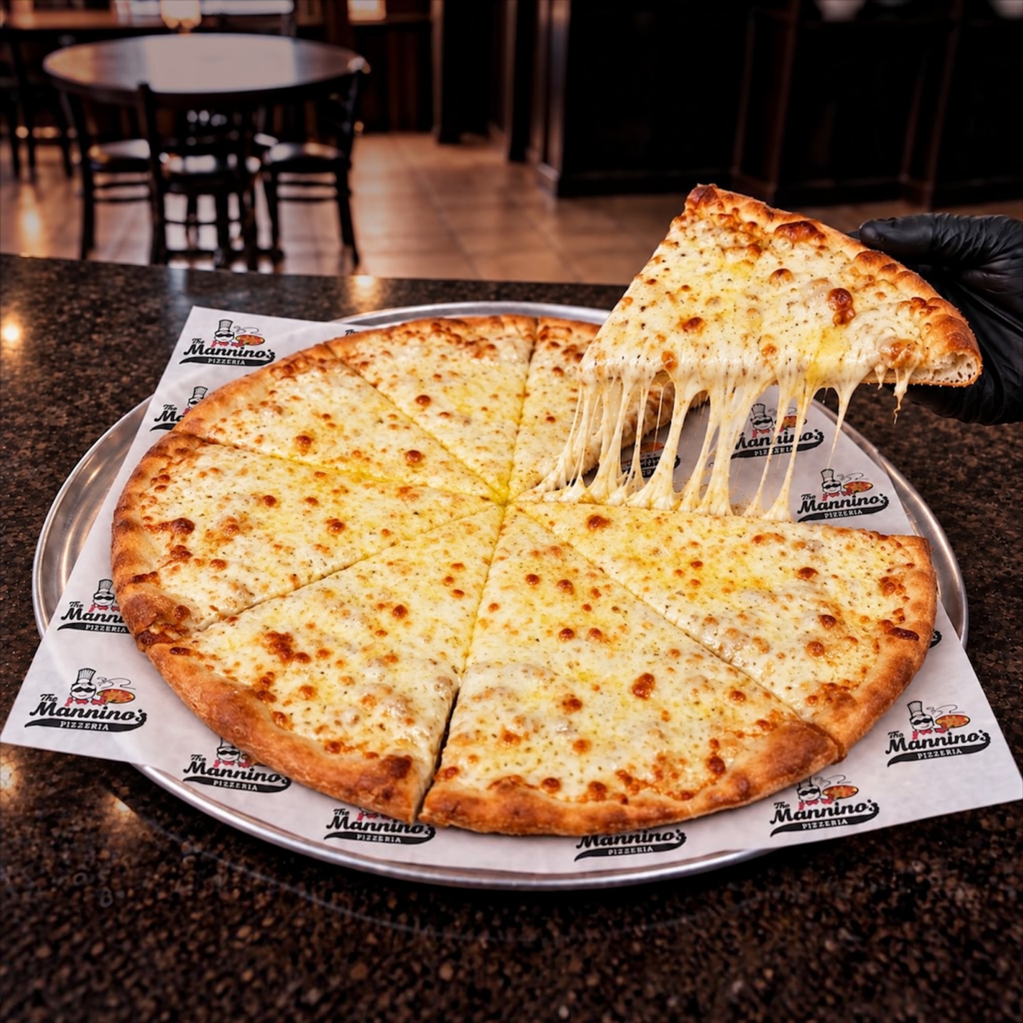 White Garlic Pizza