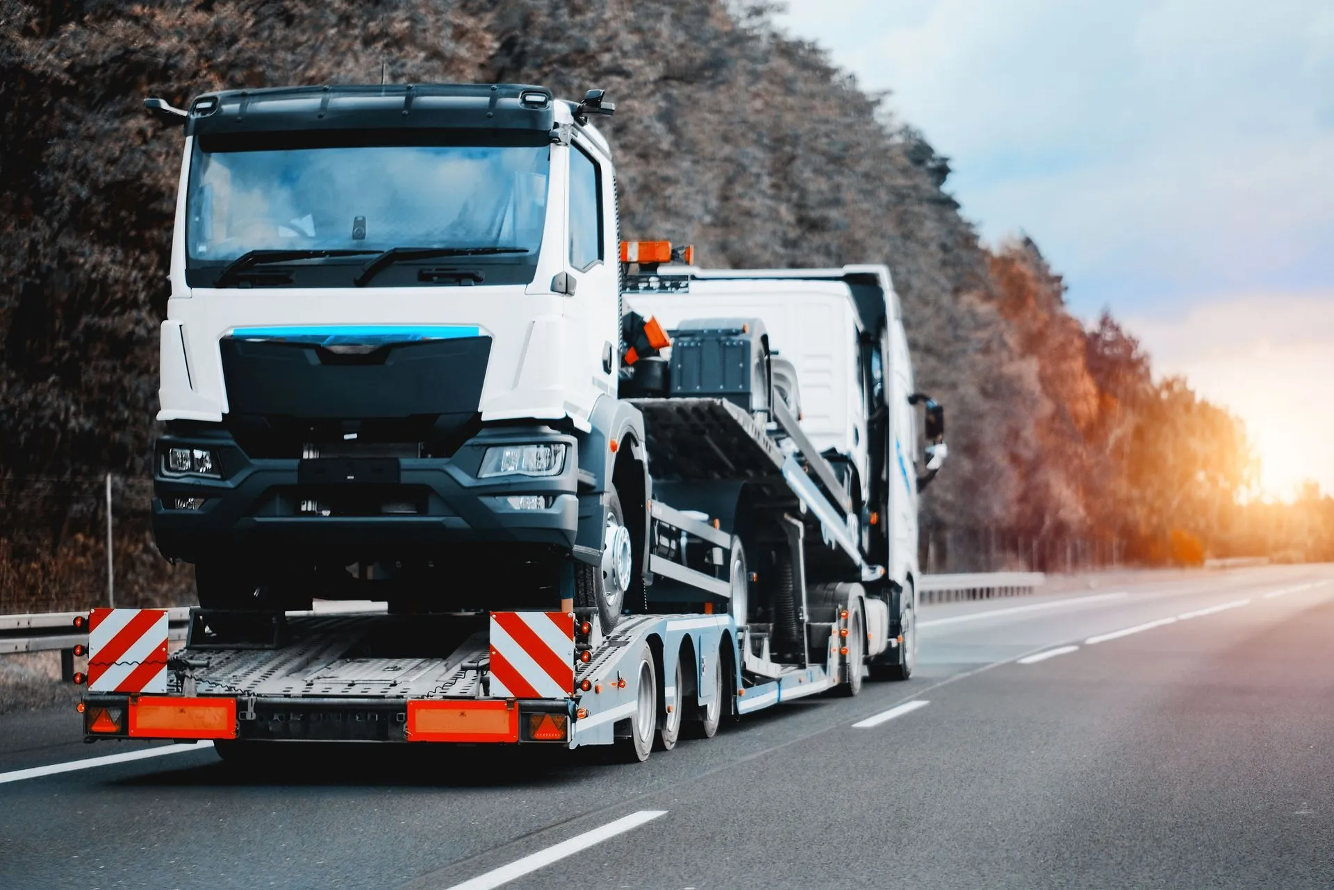 Semi Towing