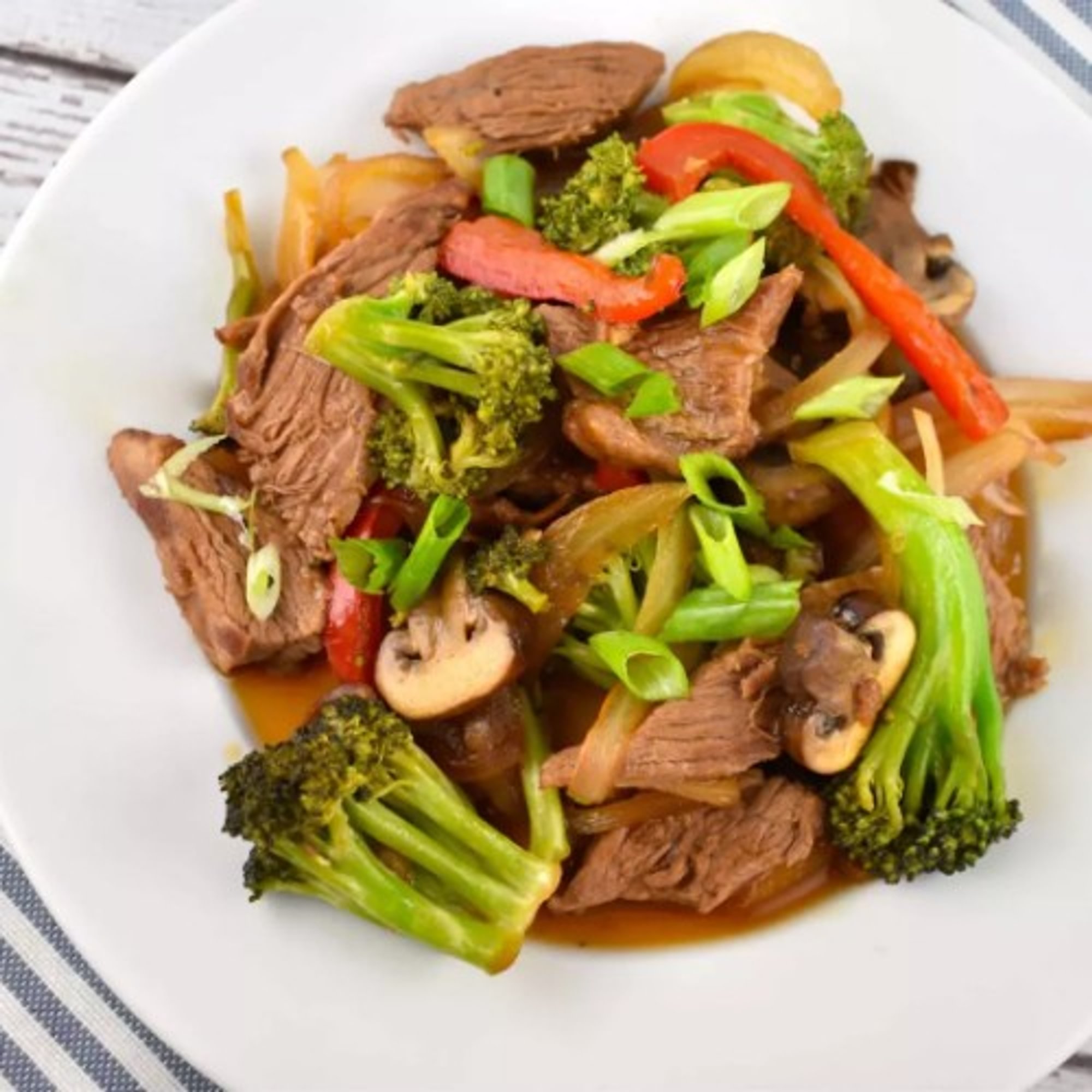 Beef & Assorted Vegetables