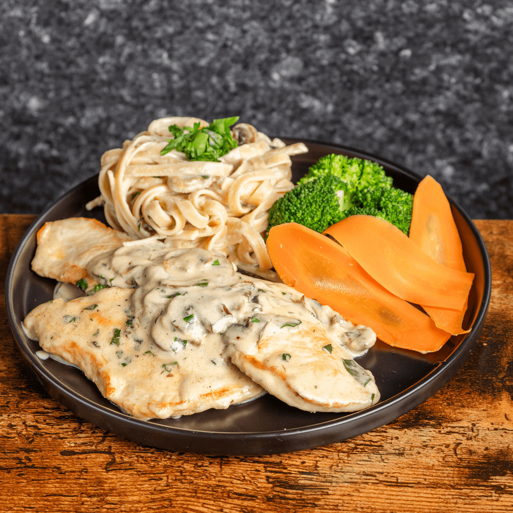 Chicken Cutlet Al Fungi