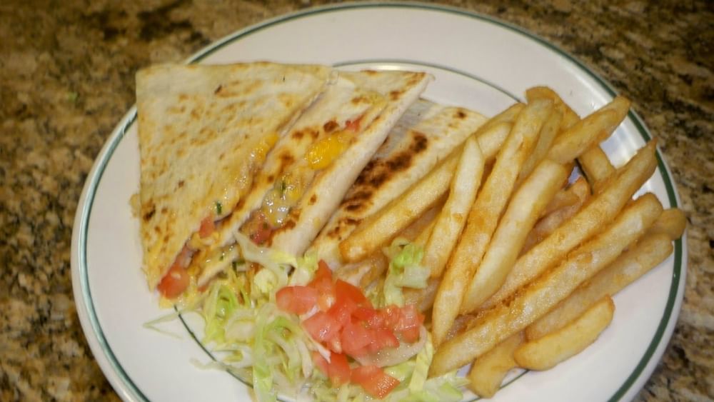 Kids Cheese Quesadilla Lunch