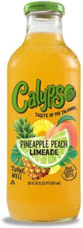 Calypso Pineapple Peach Limeade 16oz