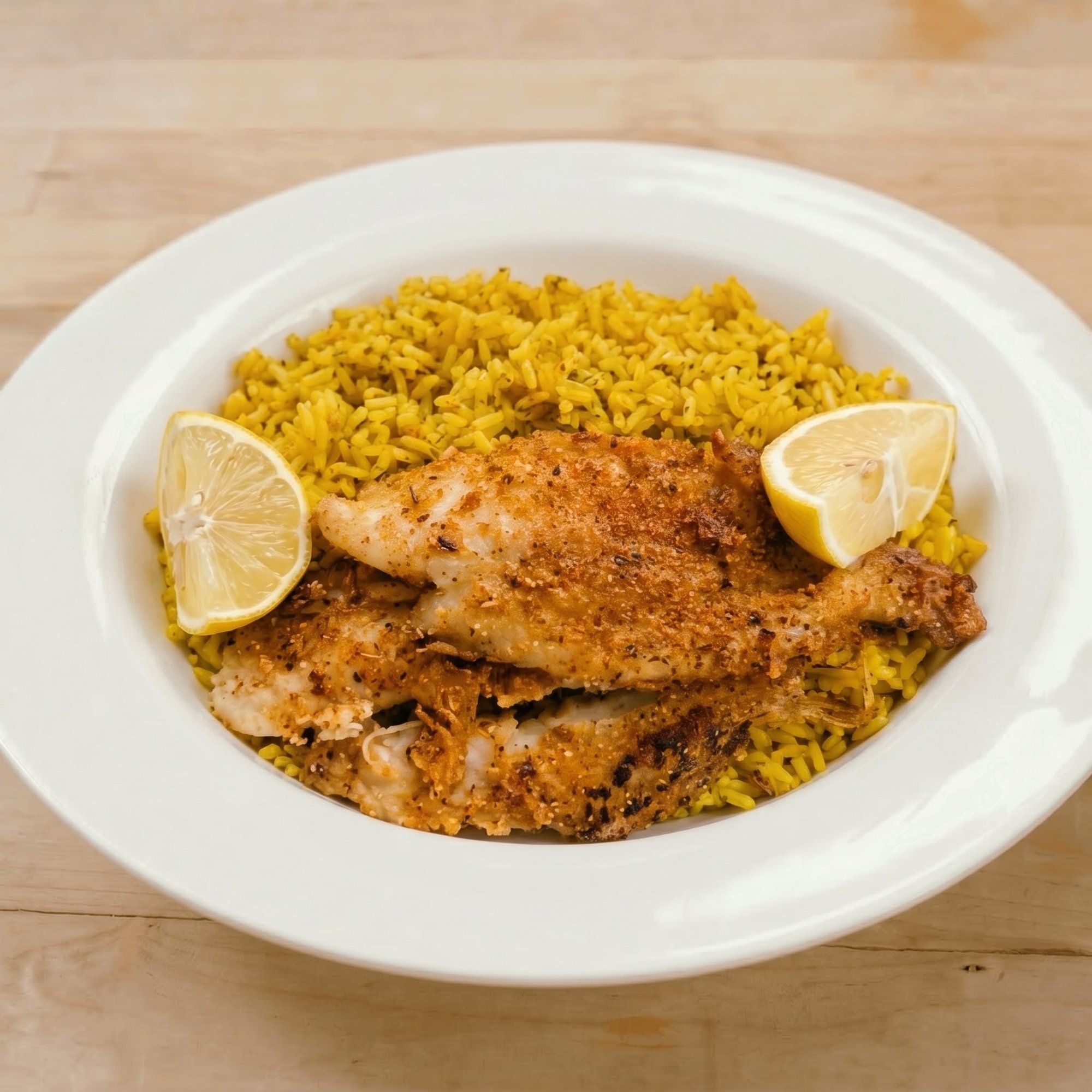 Grilled Fish and Wing Combo