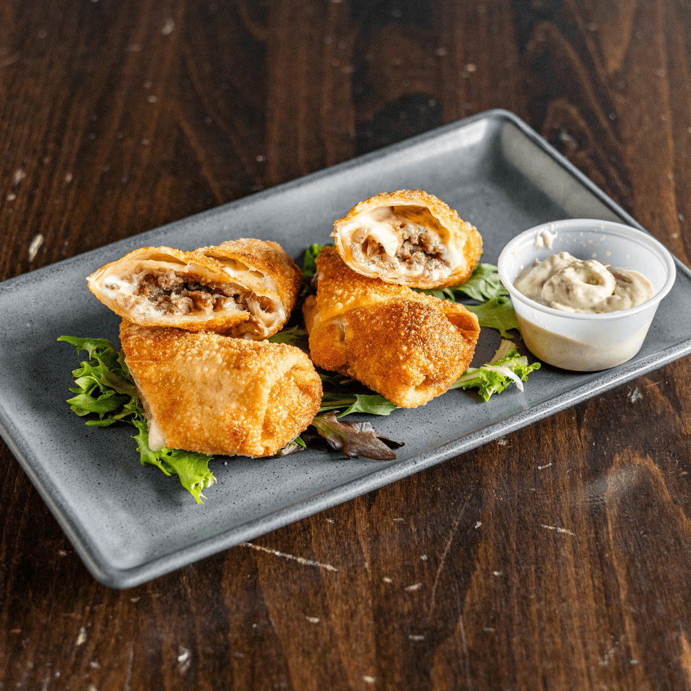 Cheesesteak Egg Rolls