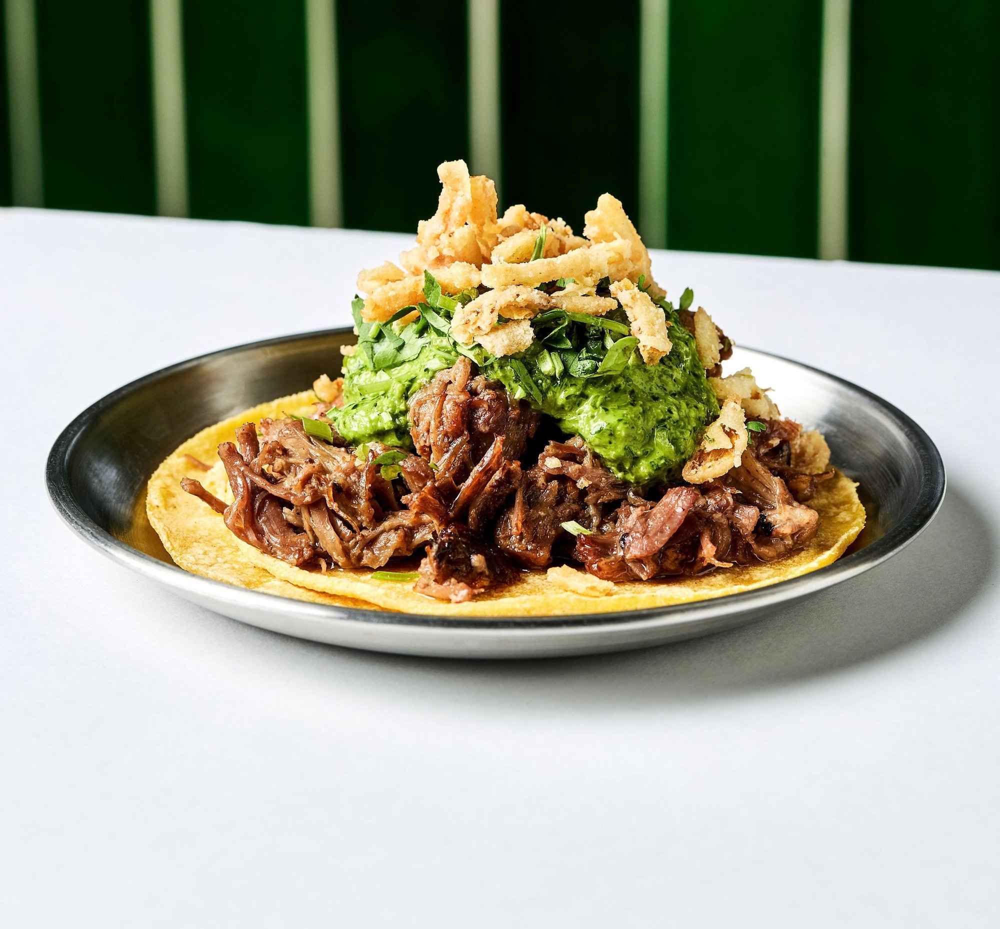 Pulled Brisket Taco