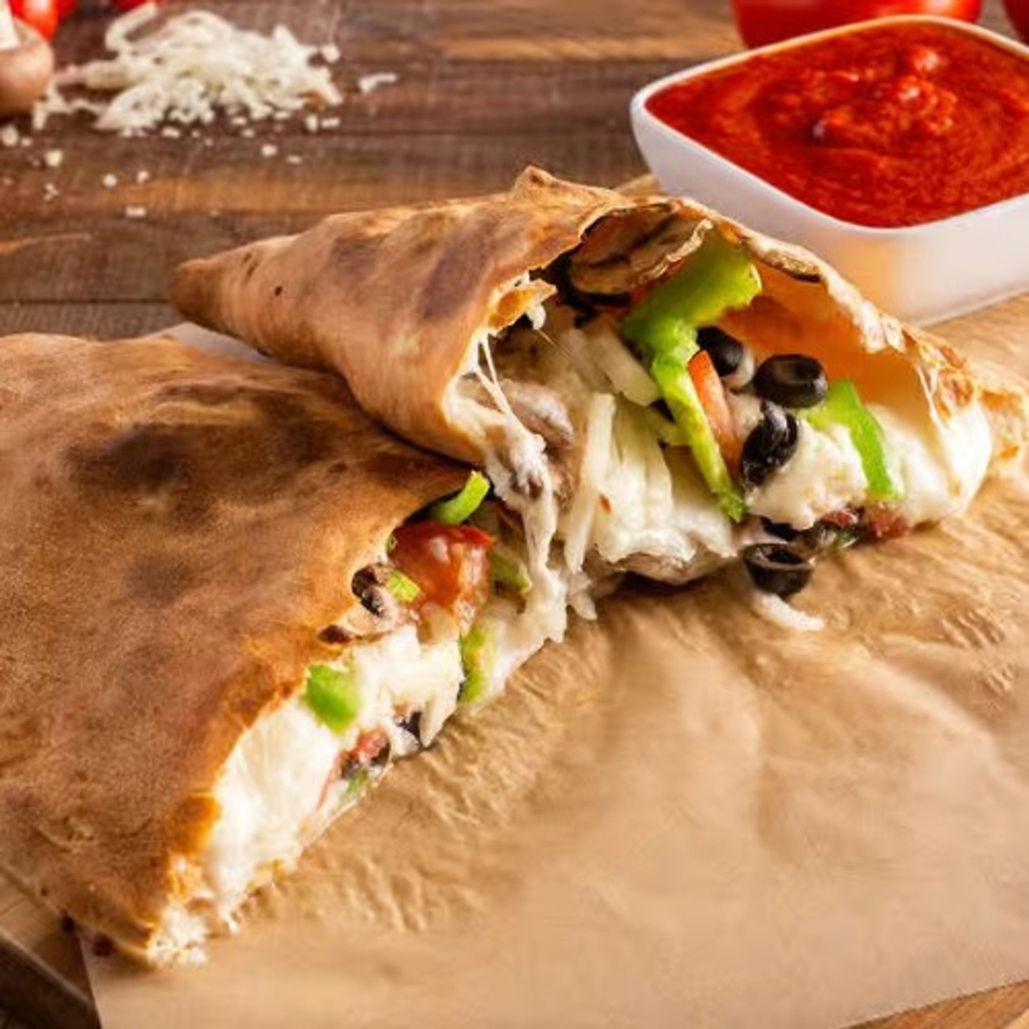 Veggie Calzone