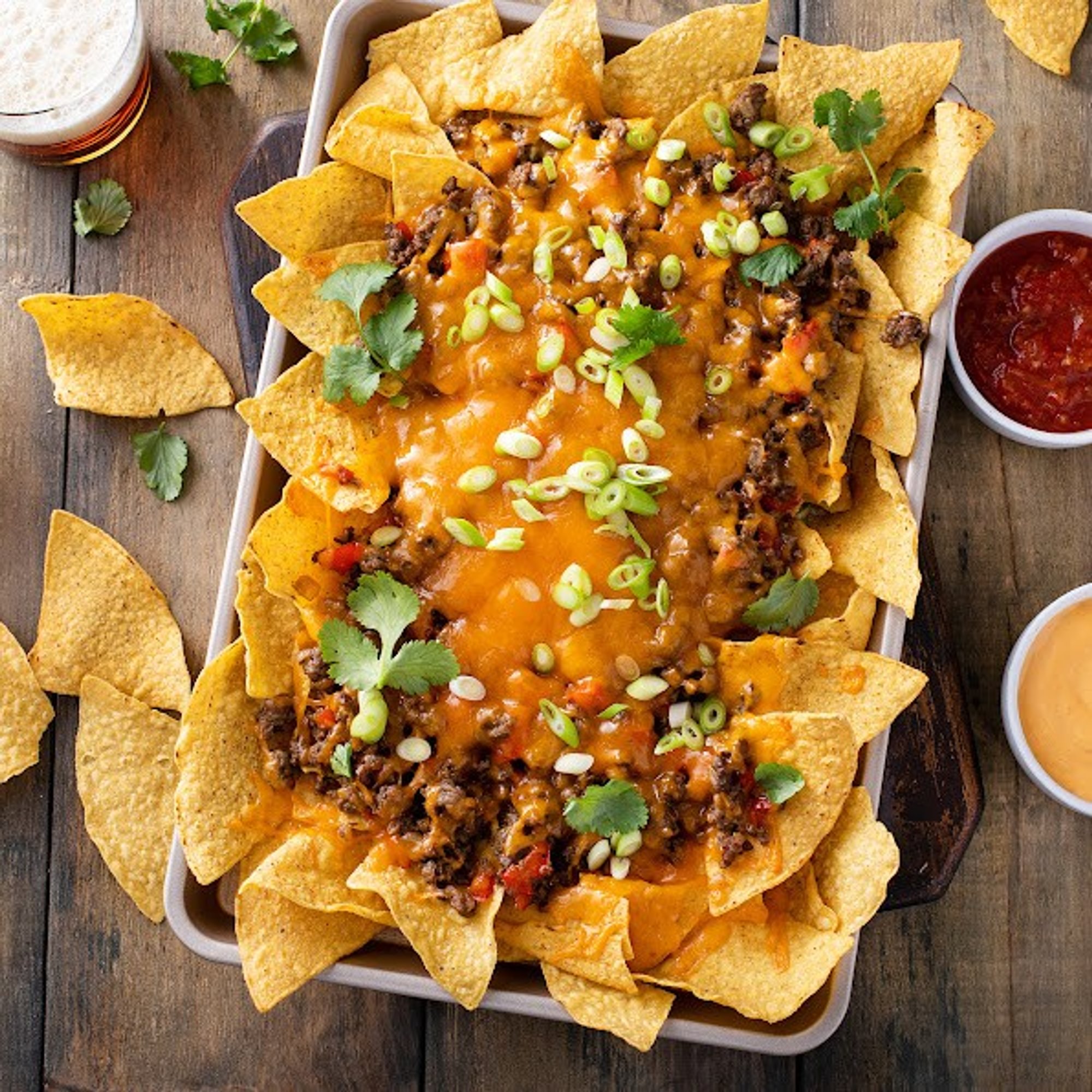 Nachos Toro Loco (Chicken or Steak)