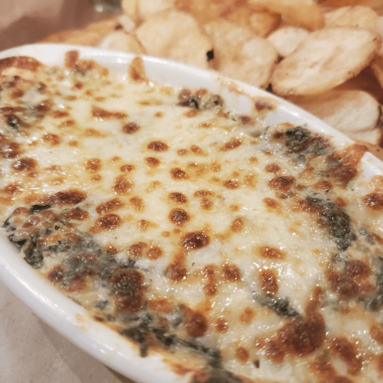 Spinach and Artichoke Dip and Chips
