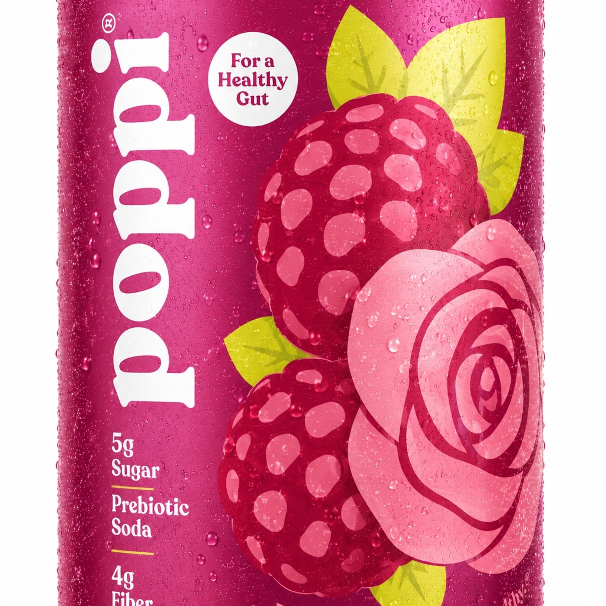 Poppi Raspberry Rose