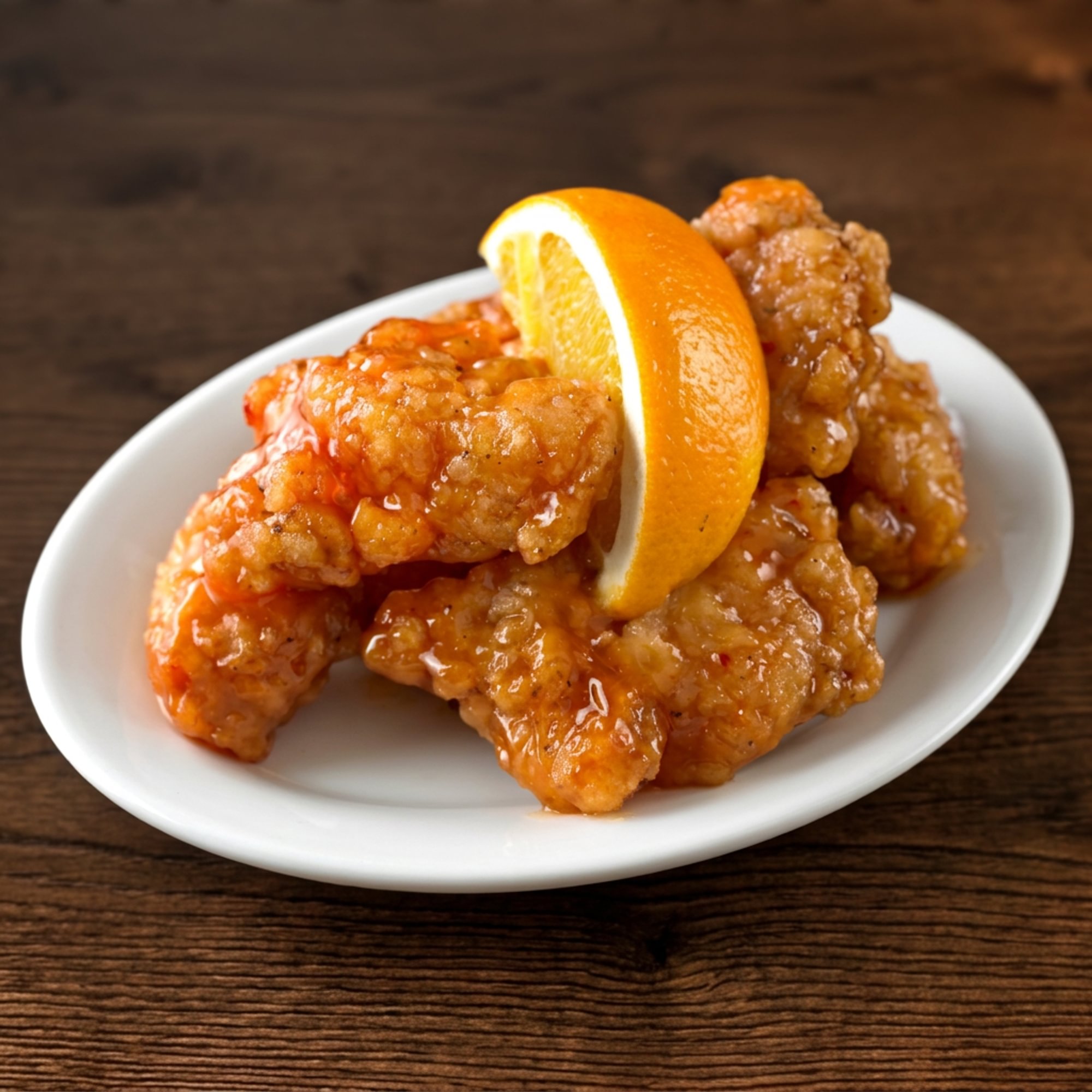 Orange Flavor Chicken / 橙皮的鸡