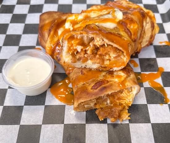 Stromboli Buffalo Chicken (Personal)