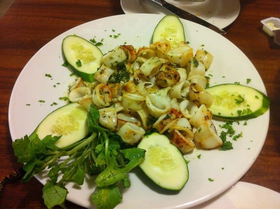 Grilled Calamari