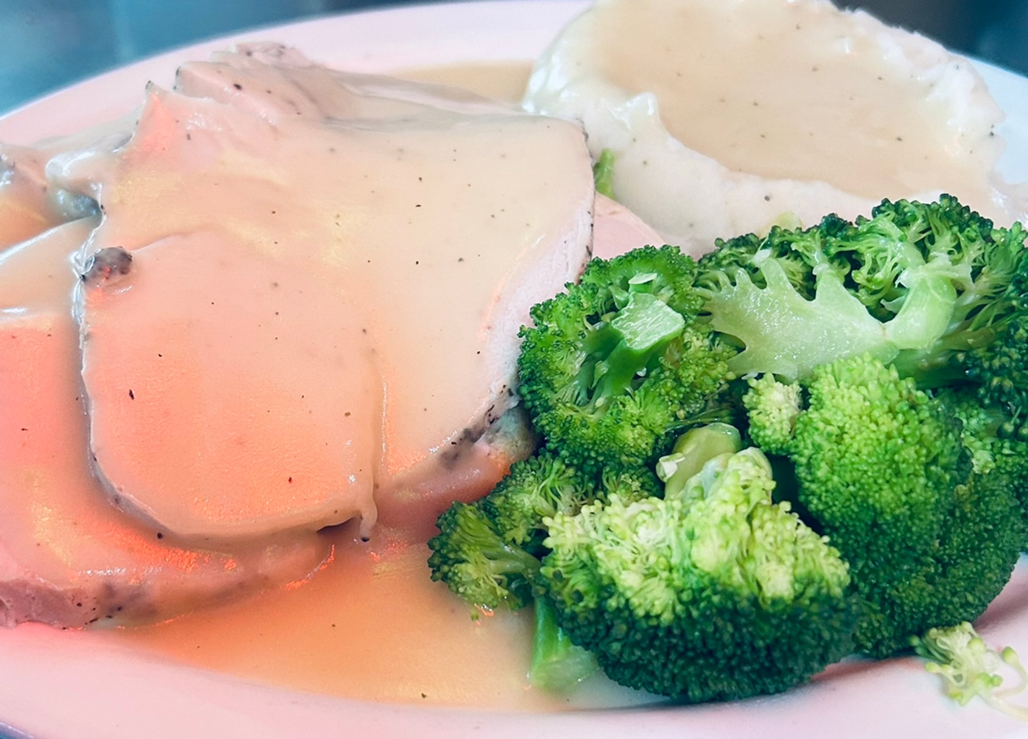 Open Roast Turkey Sandwich