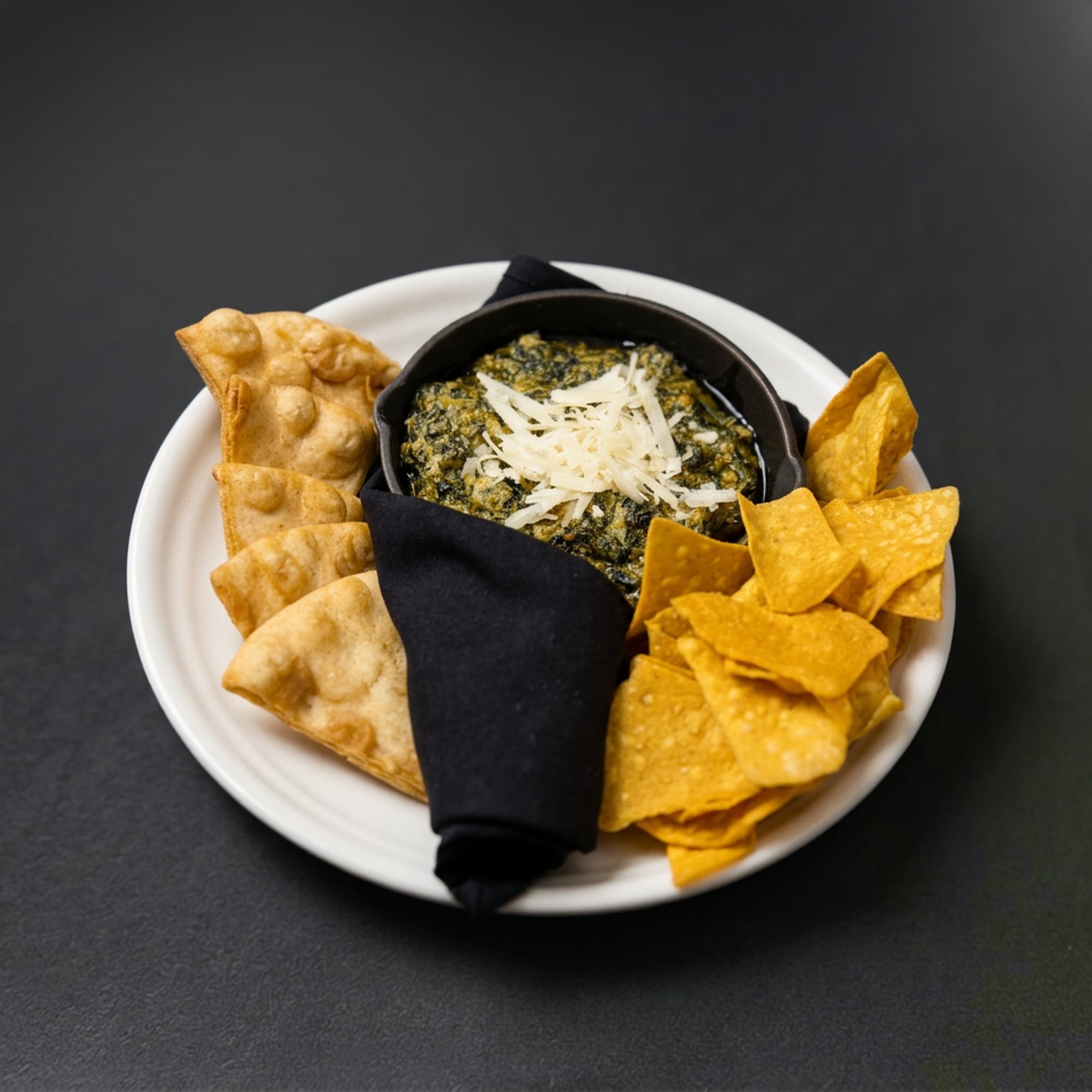 Truffle Spinach Artichoke Dip