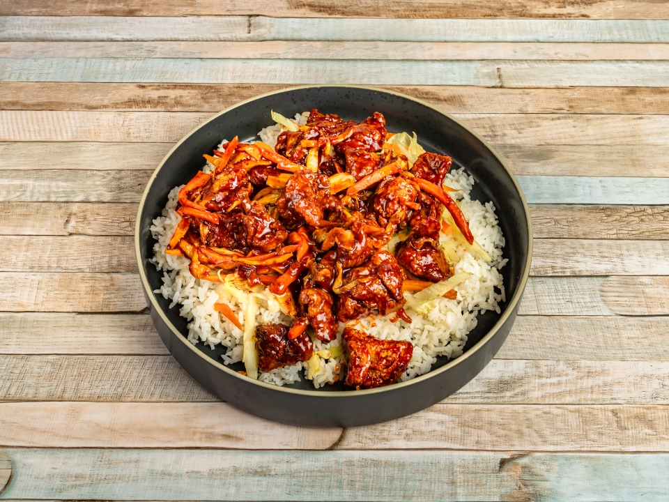 Spicy Chicken Rice Bowl
