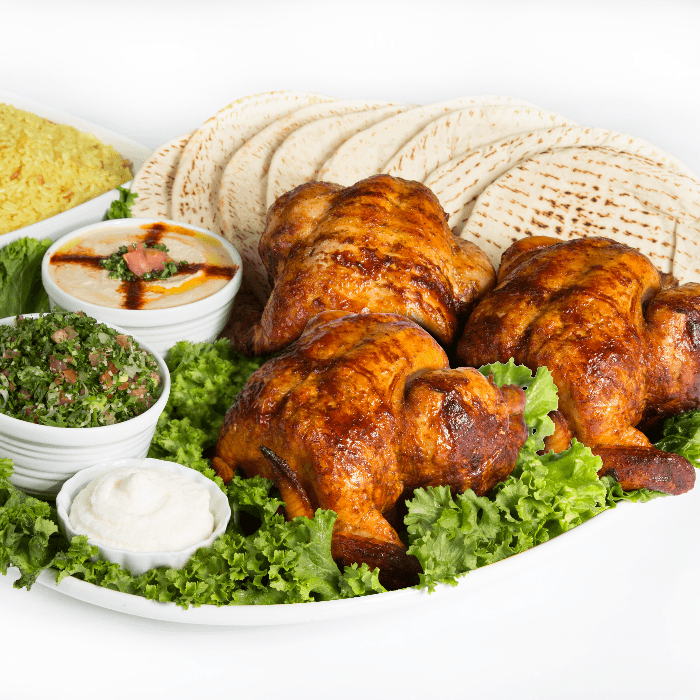 Large Family Pack - Rotisserie Chicken w/ 2 large 24 oz sides