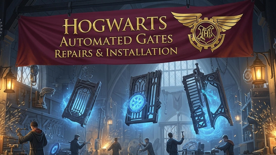 Hogwarts Automated Gates Repairs & Installation Image