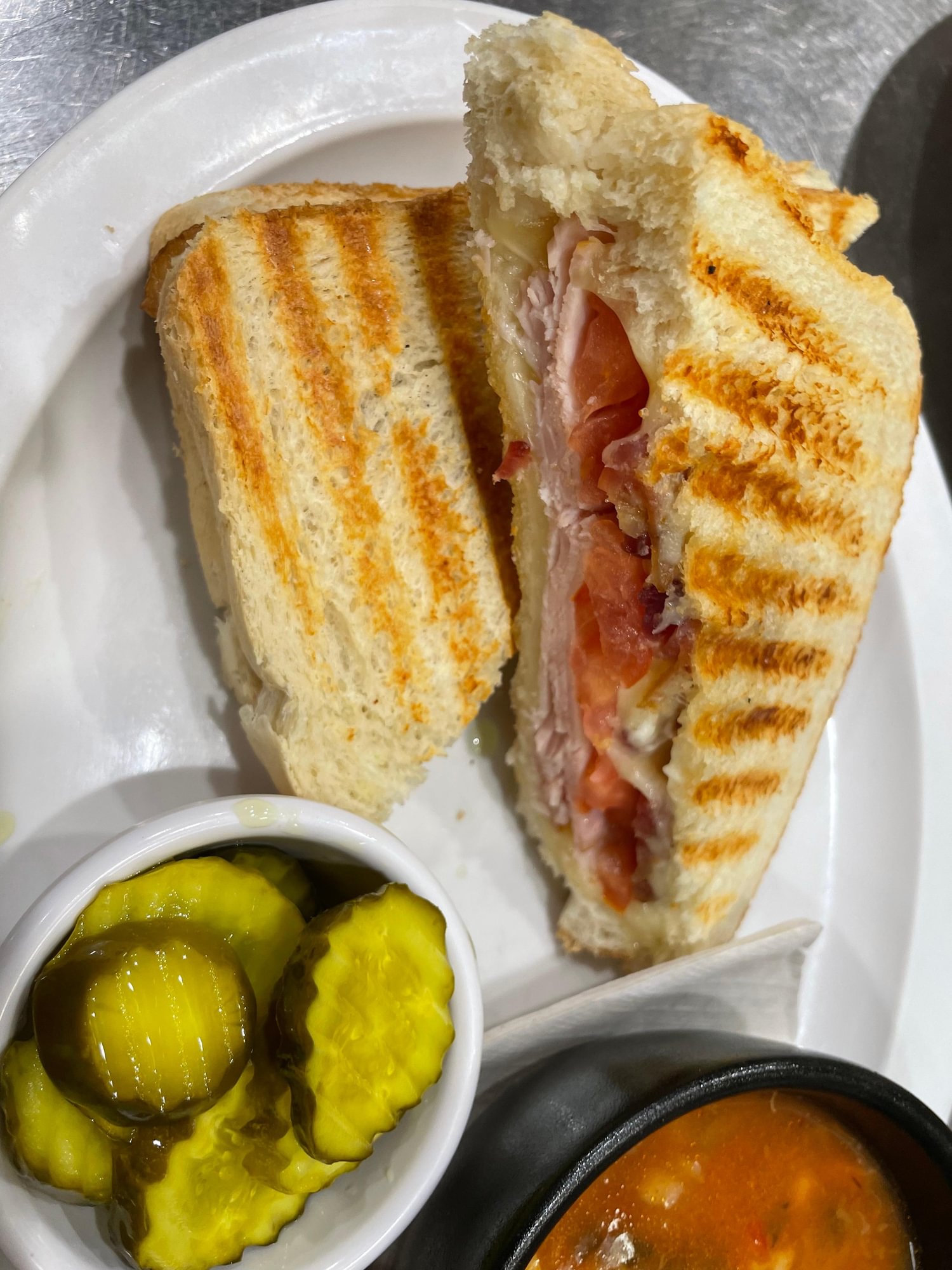 Turkey Club Panini