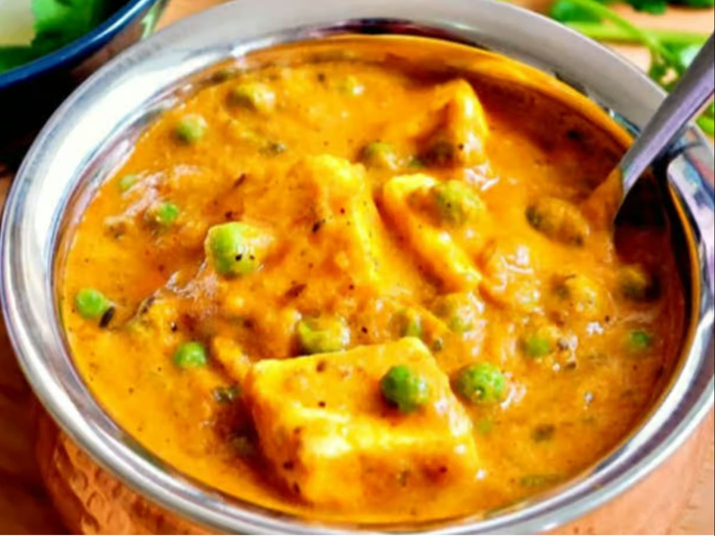 9. Matar Paneer