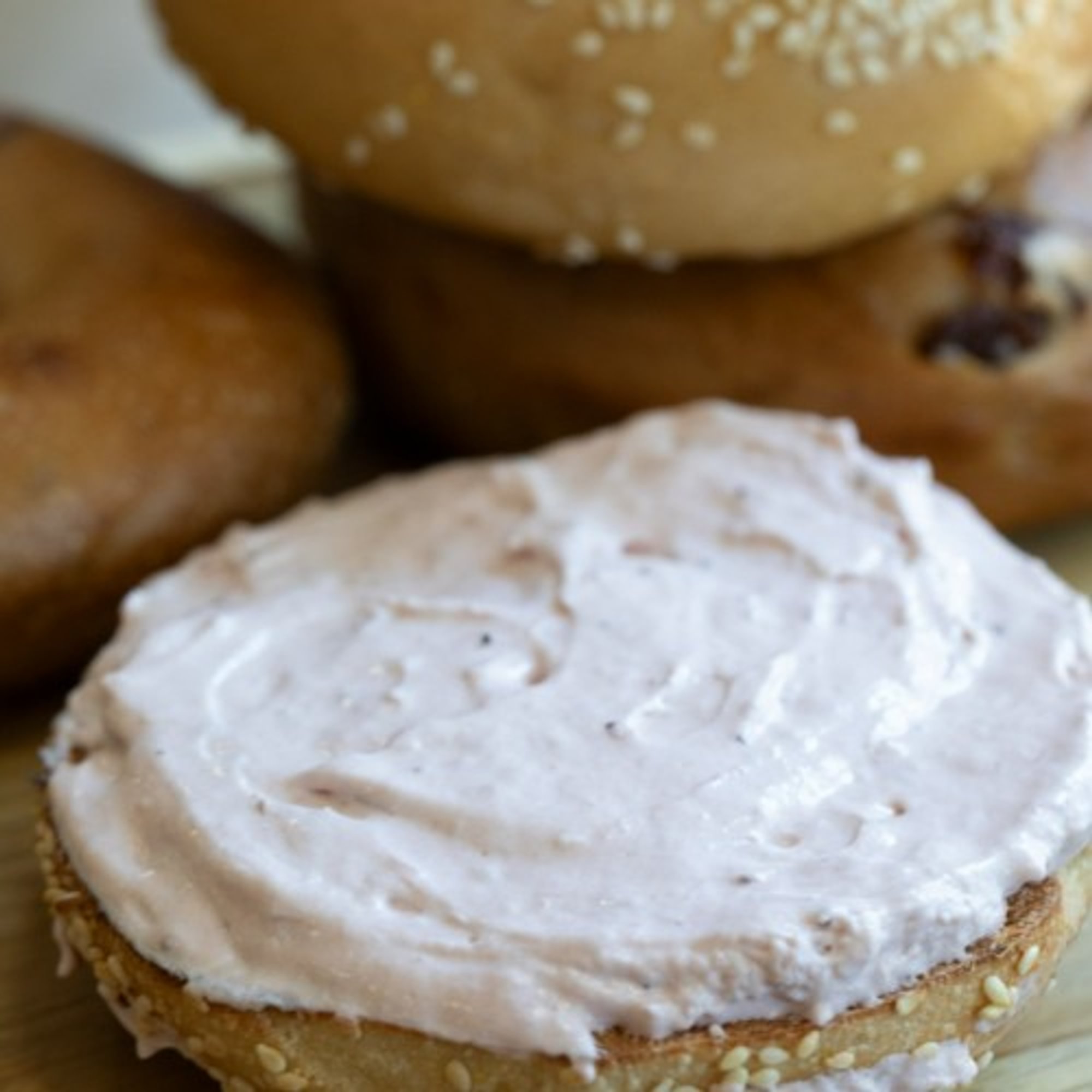 Bagel with Flavored Cream Cheese