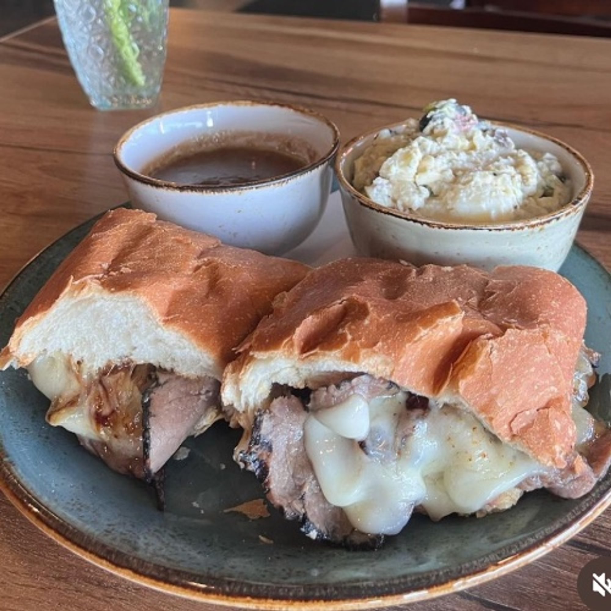 French Dip Sandwich with Choice of Side
