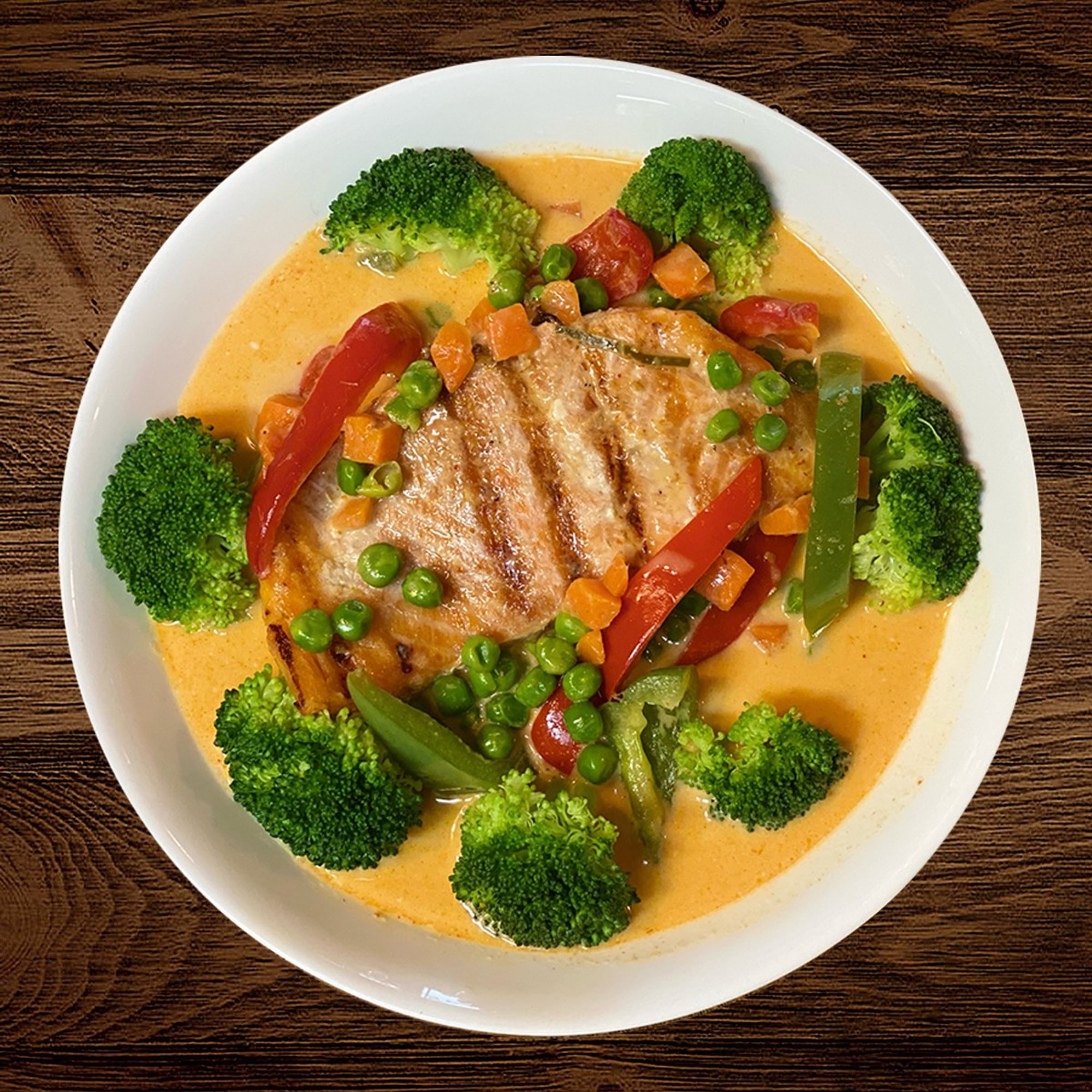Salmon Panang