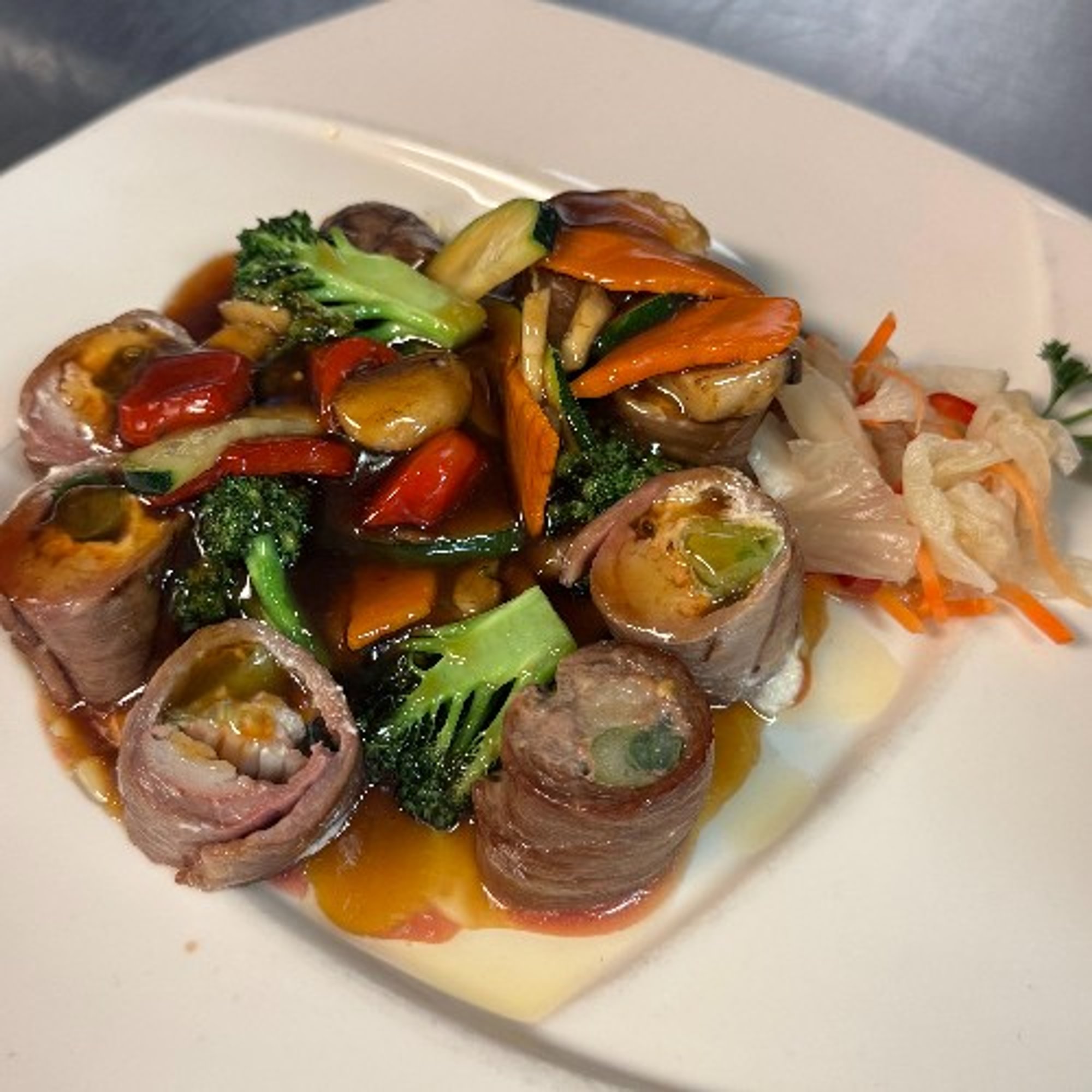 Grilled Steak Roll