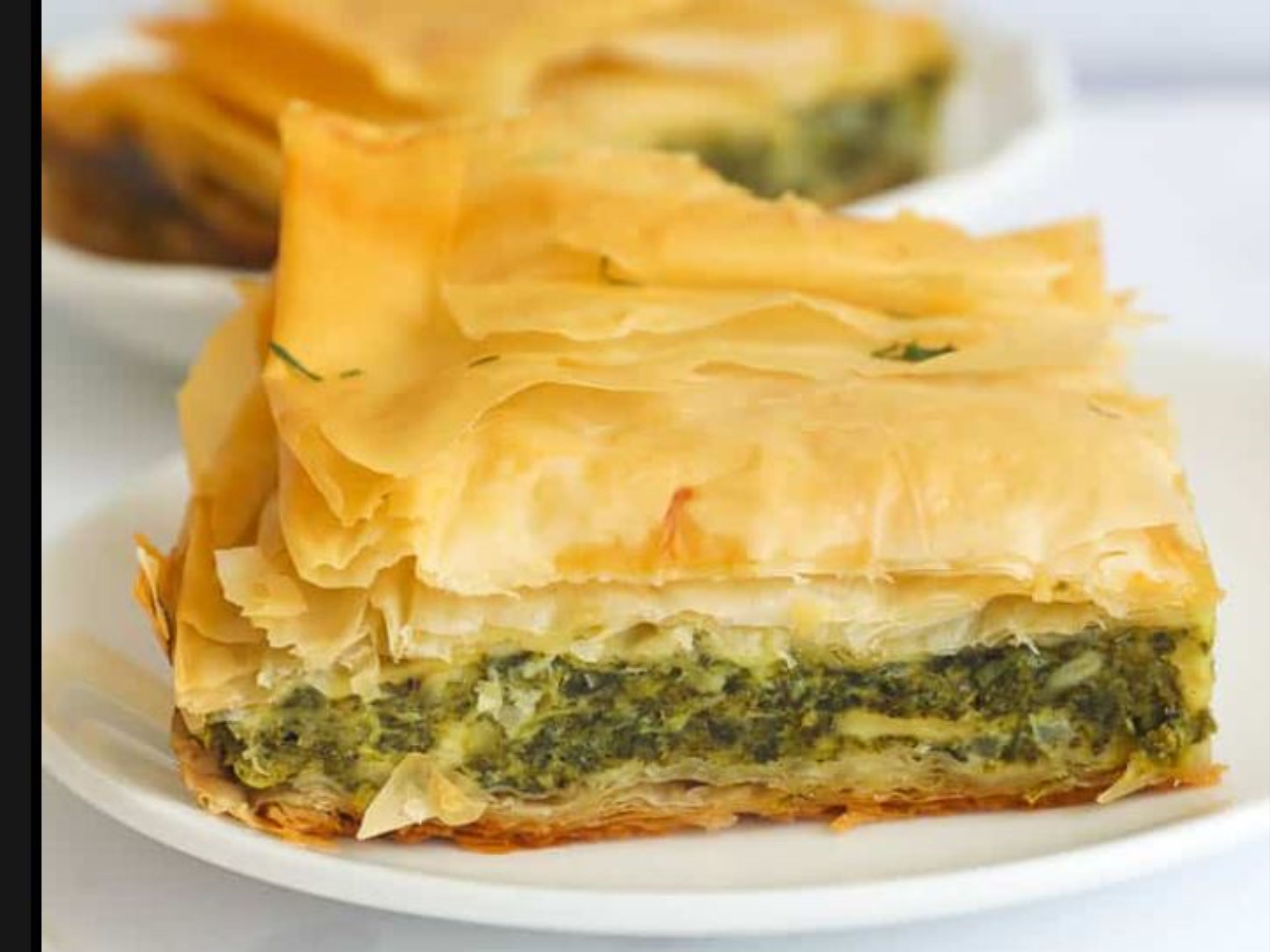 Side Spinach Pie One Pc