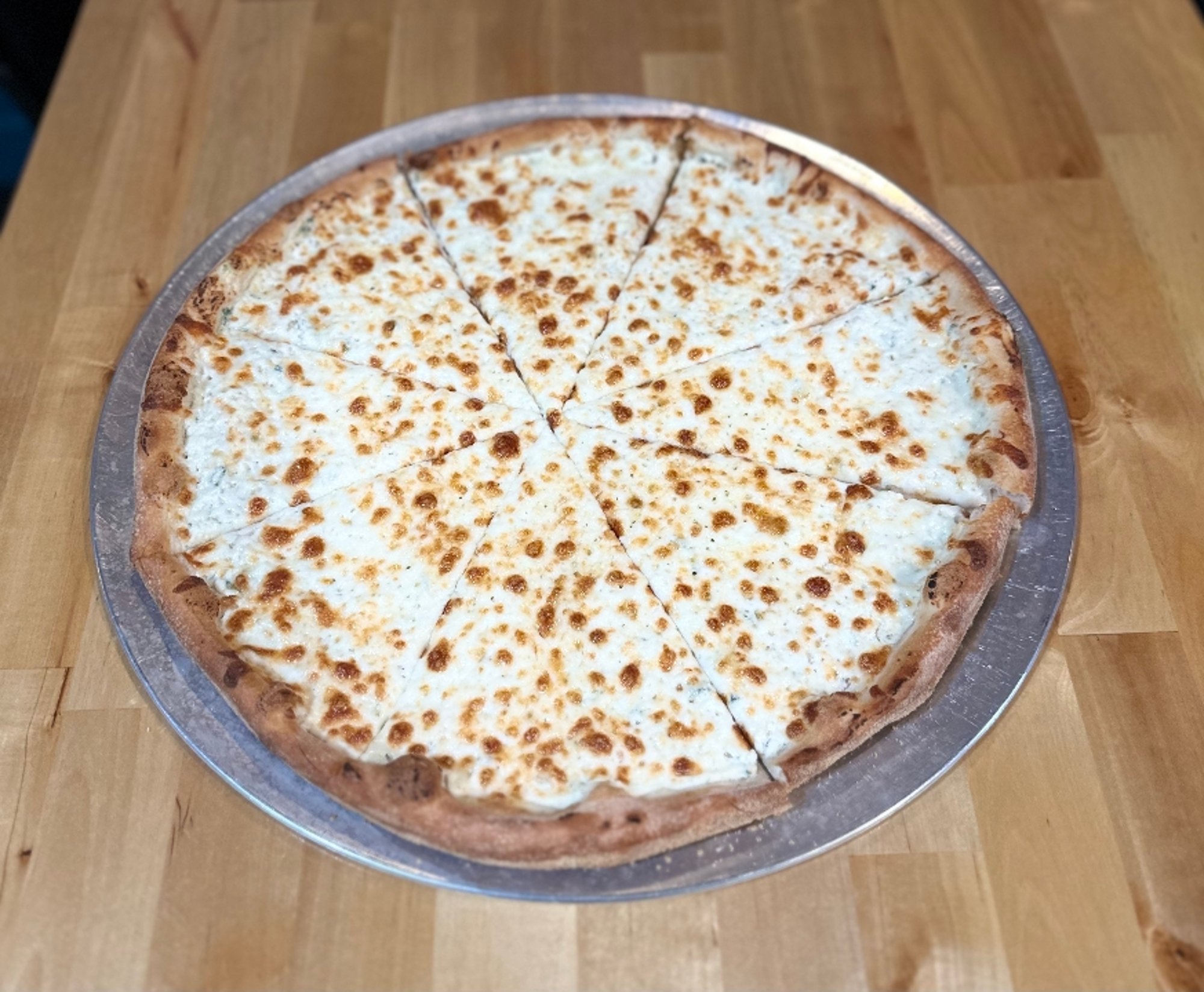White Pizza Pizza 12"