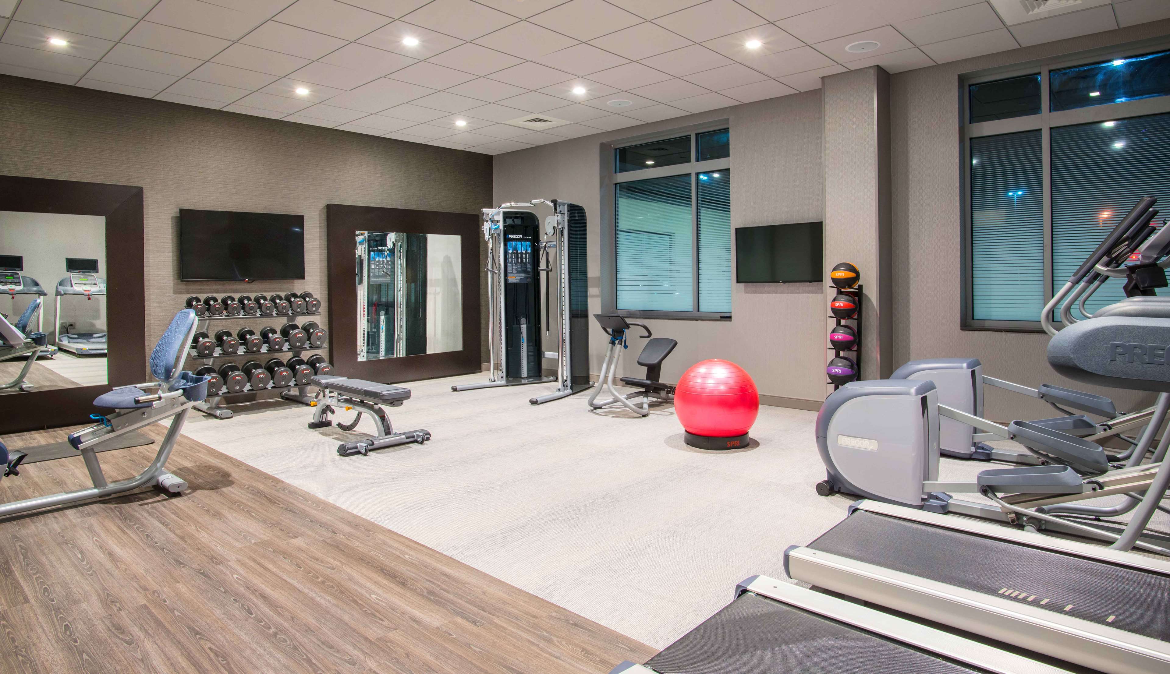 Health club  fitness center  gym