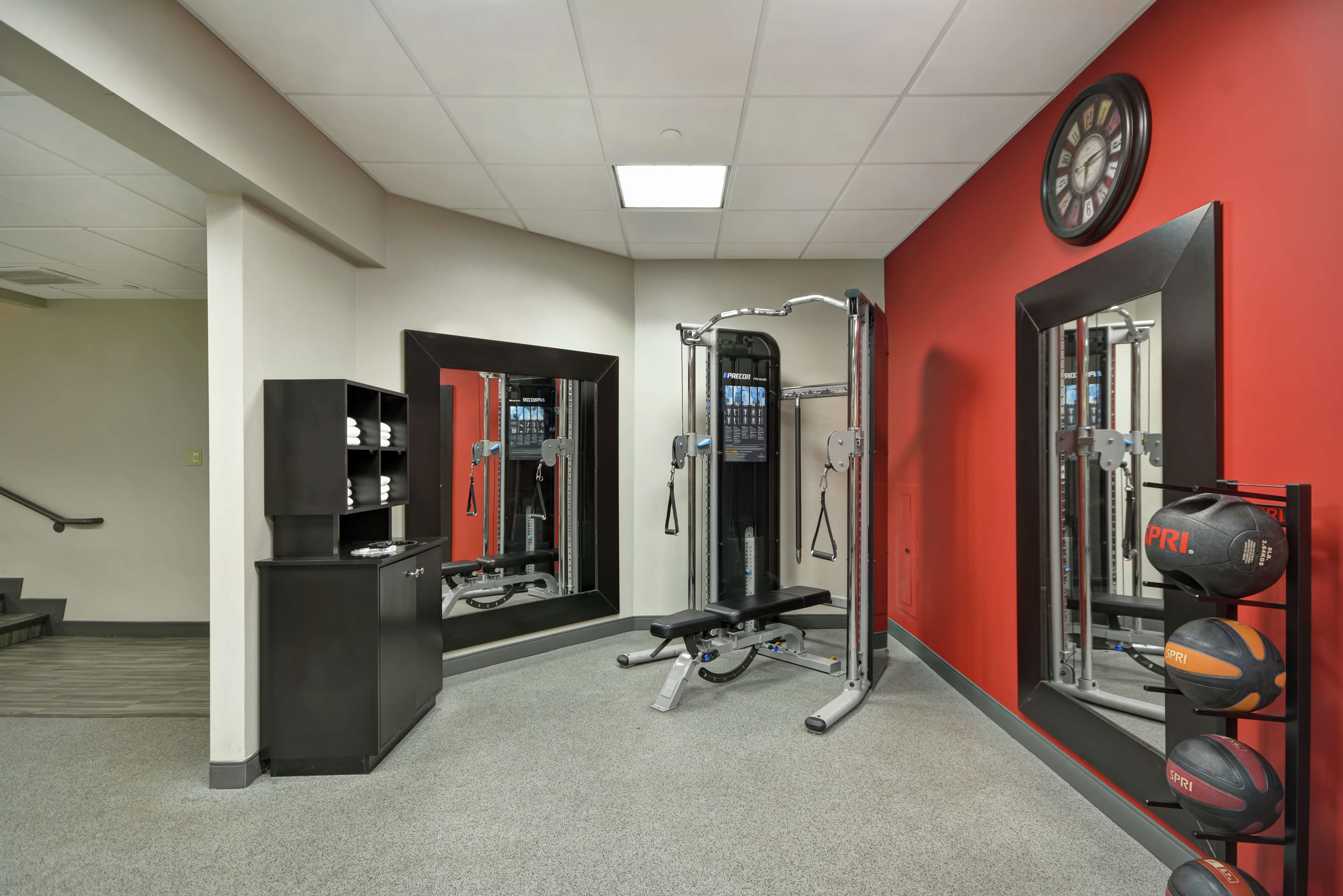 Health club  fitness center  gym