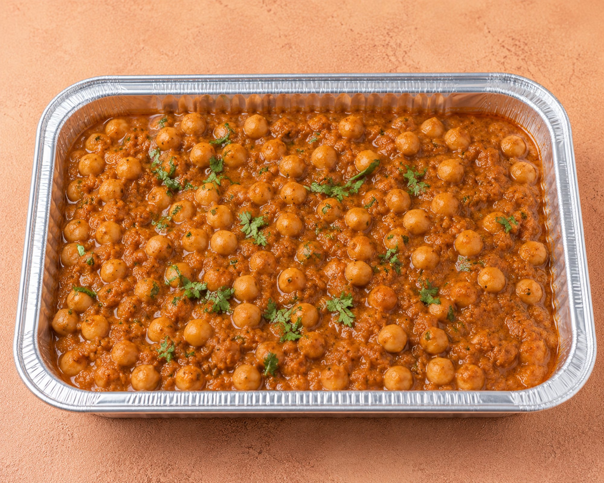Half Tray Vegan Chana Masala