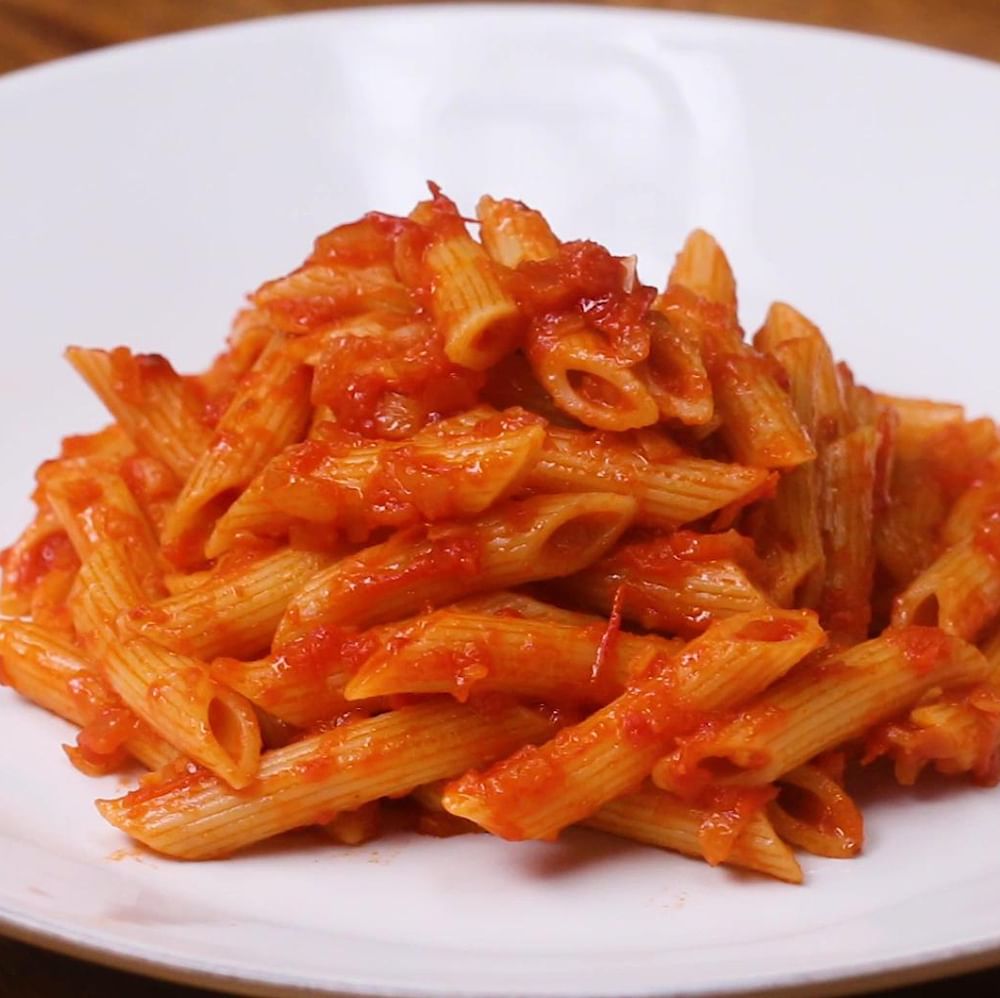 Penne w/ Spaghetti Sauce