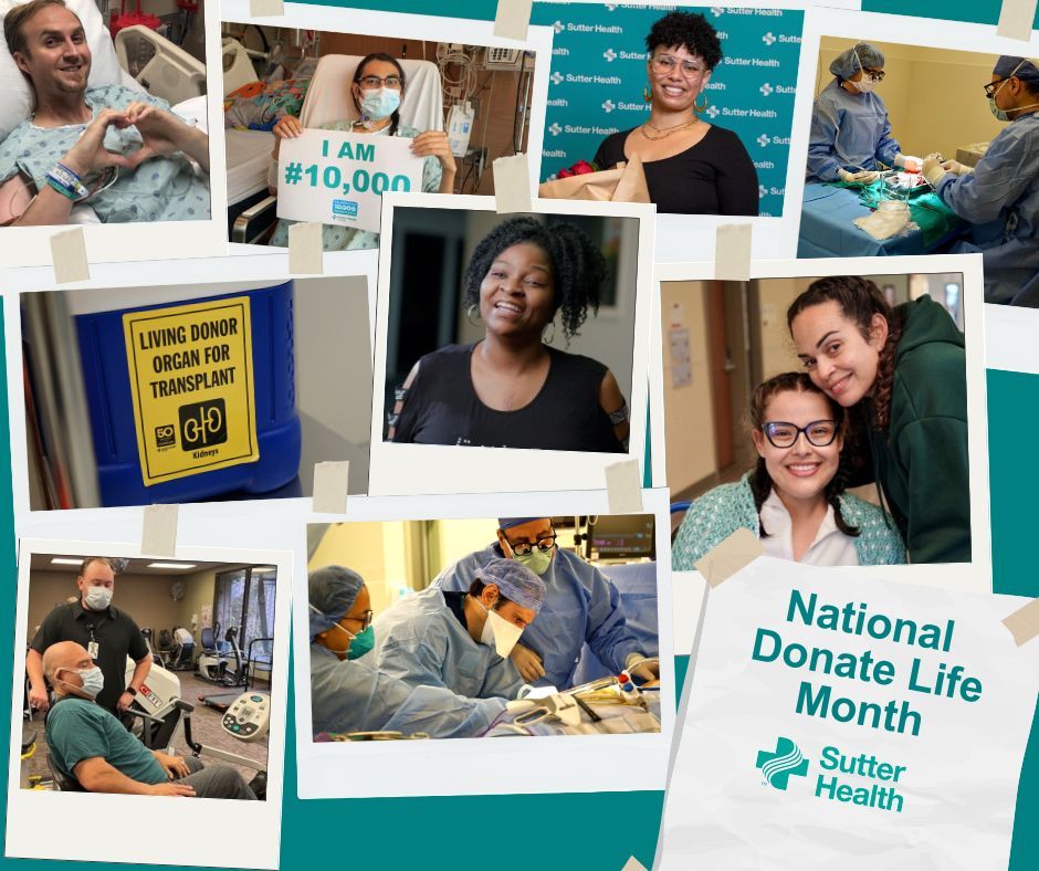 picture collage of transplant patients