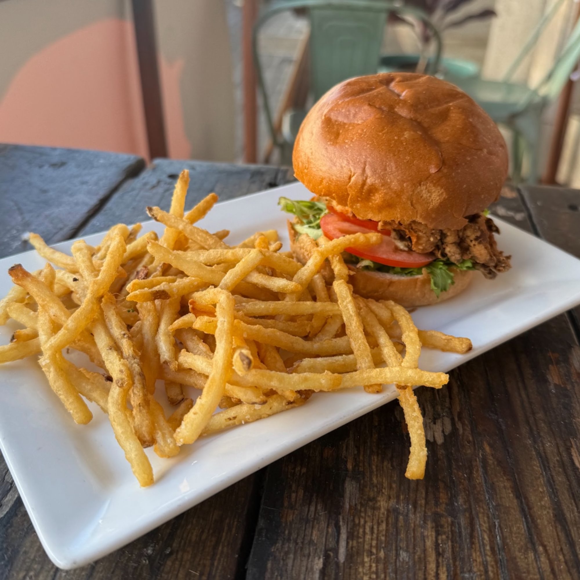 Crispy Maitake Mushroom Sandwich