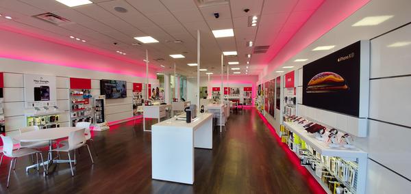 Interior photo of T-Mobile Store at Lansing Mall 3, Lansing, MI