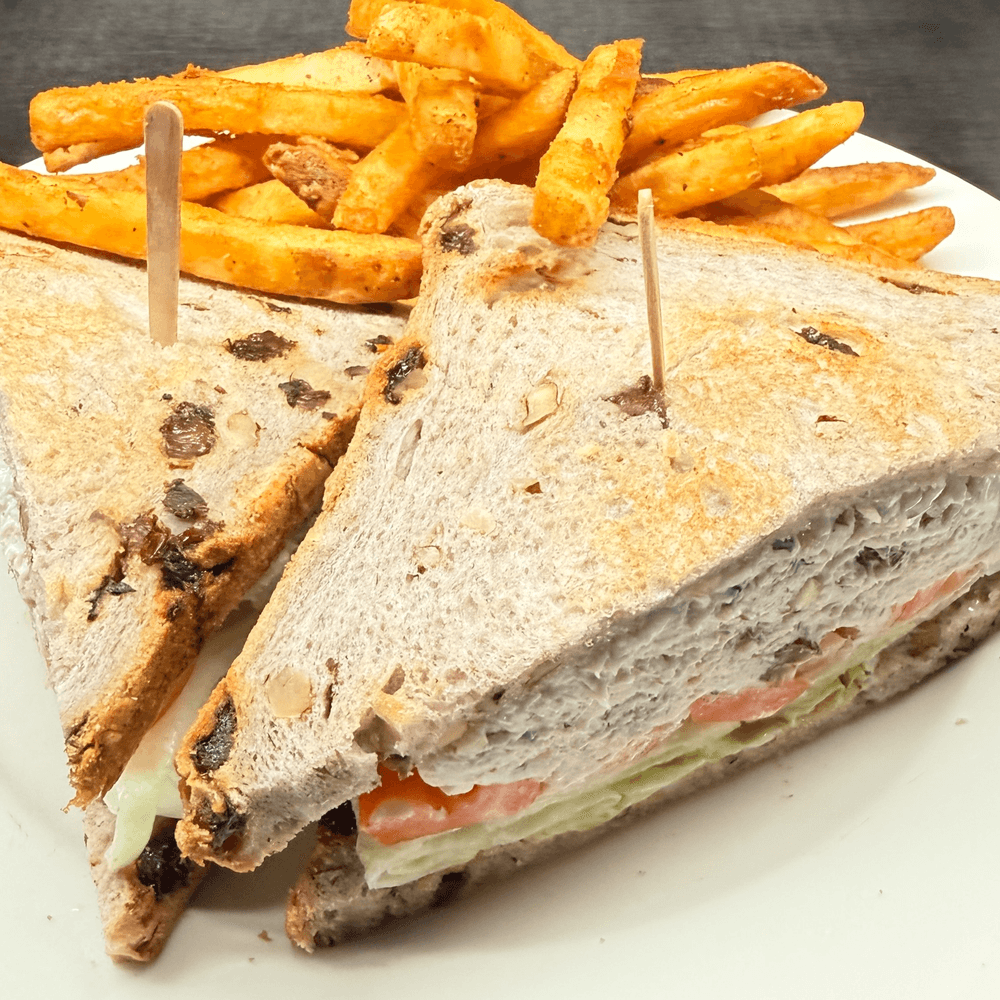 Walnut Turkey Salad Sandwich
