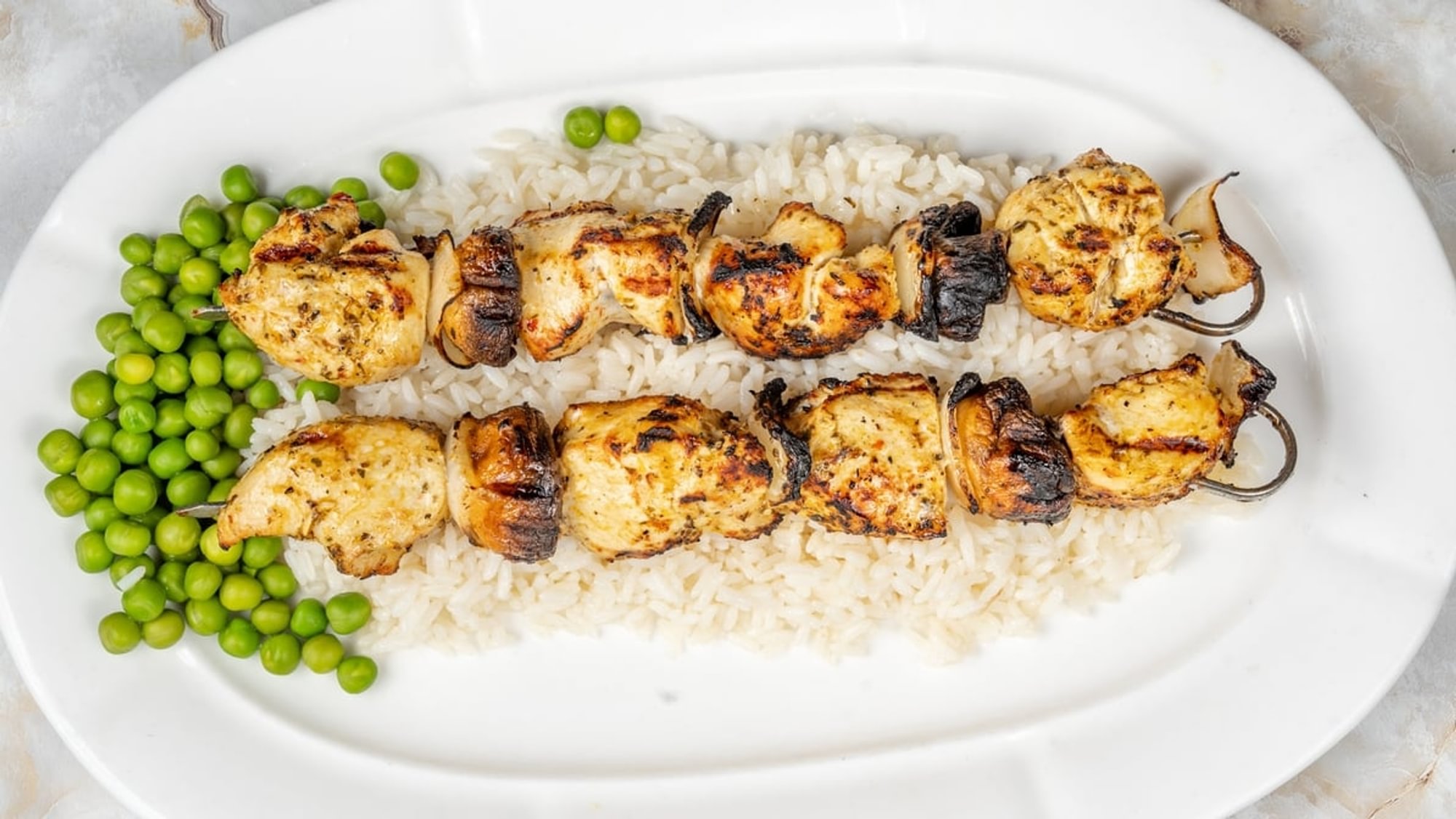 Chicken Shish Kebab Dinner