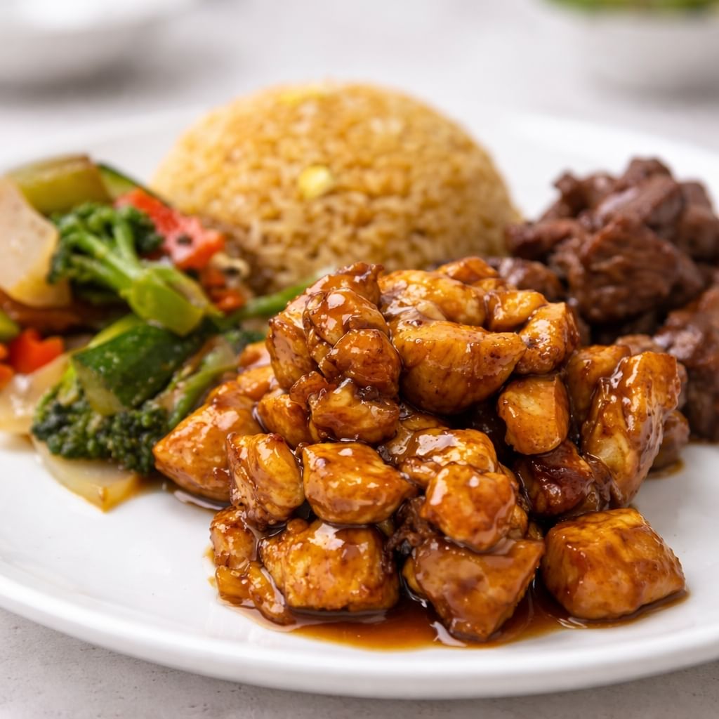 Hibachi Chicken & Steak