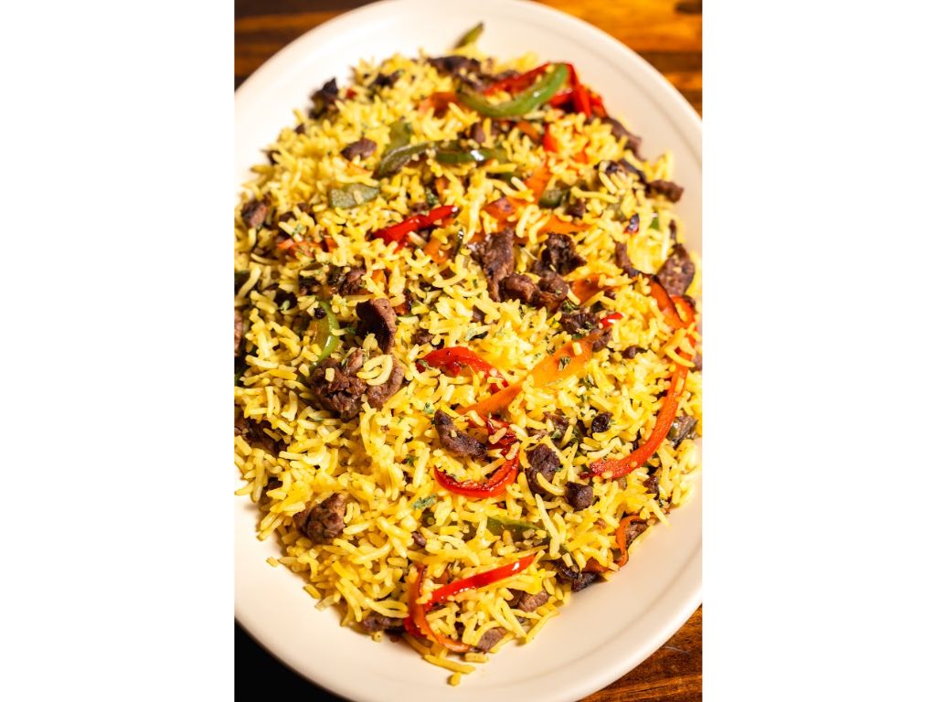 Pepper Rice Plate