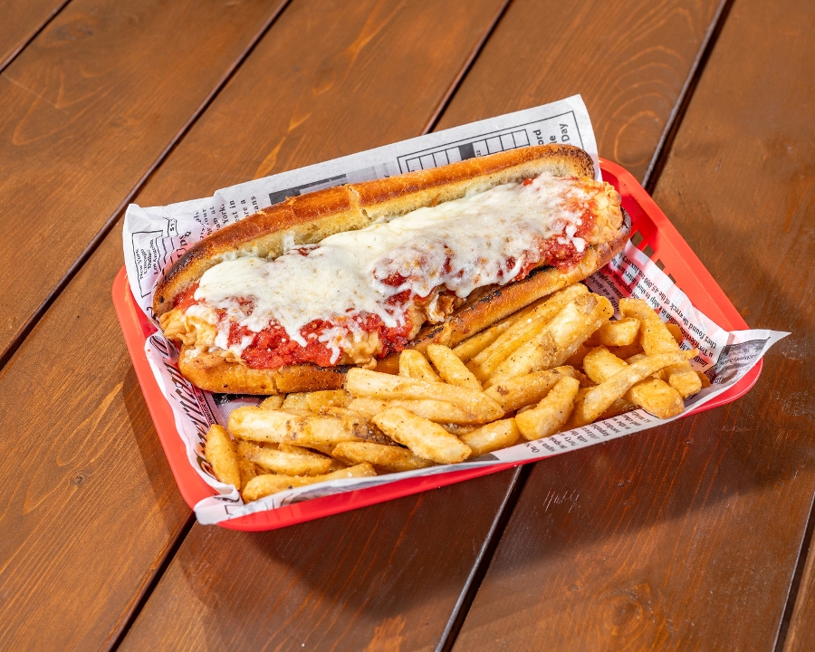 Chicken Parm Sub w/ Fries