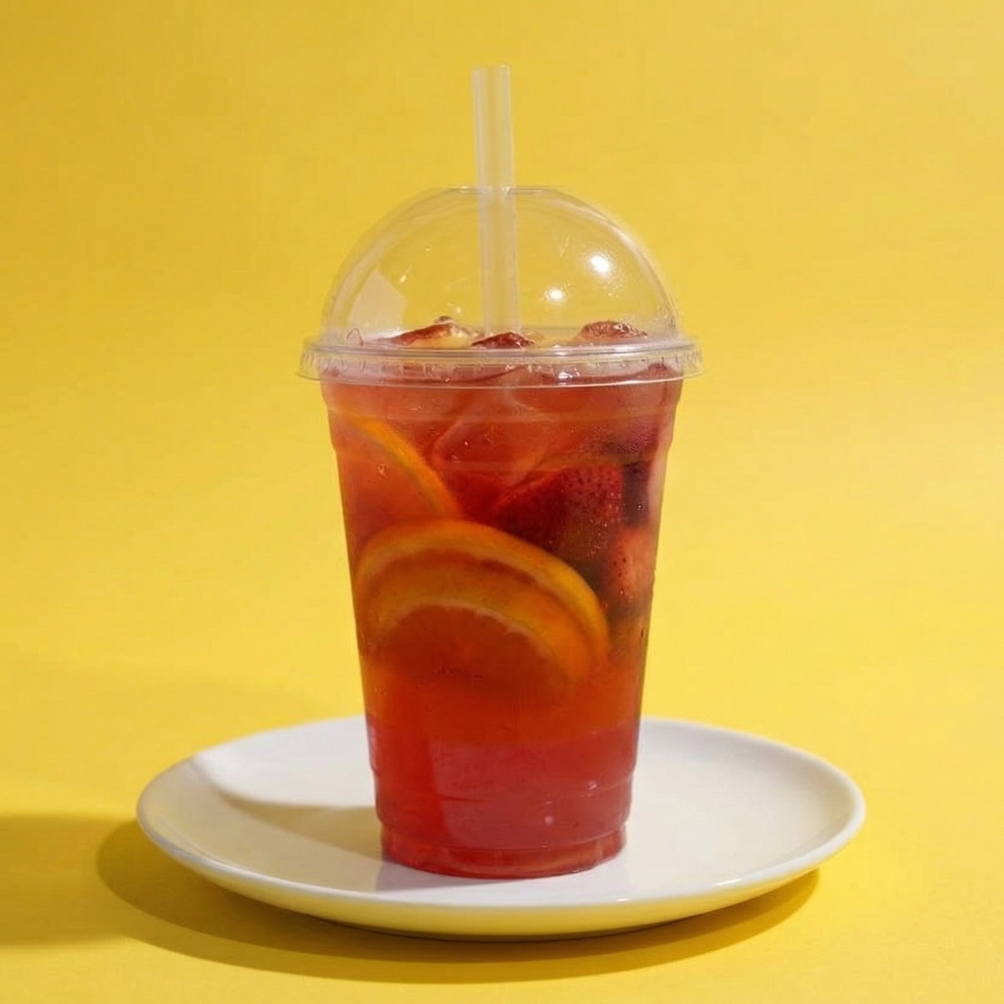 Strawberry Jasmine Boba Tea