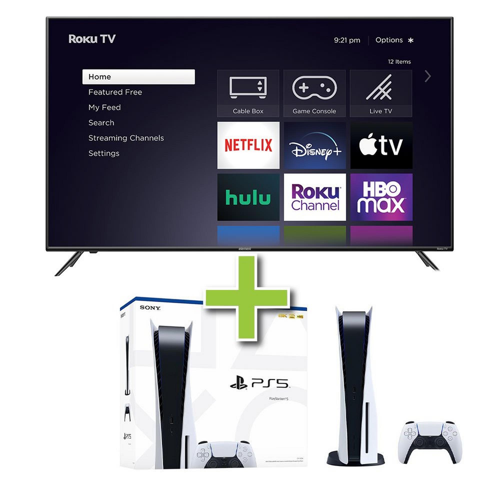 55" Element TV w/ 4K Ultra HD Resolution & PlayStation 5